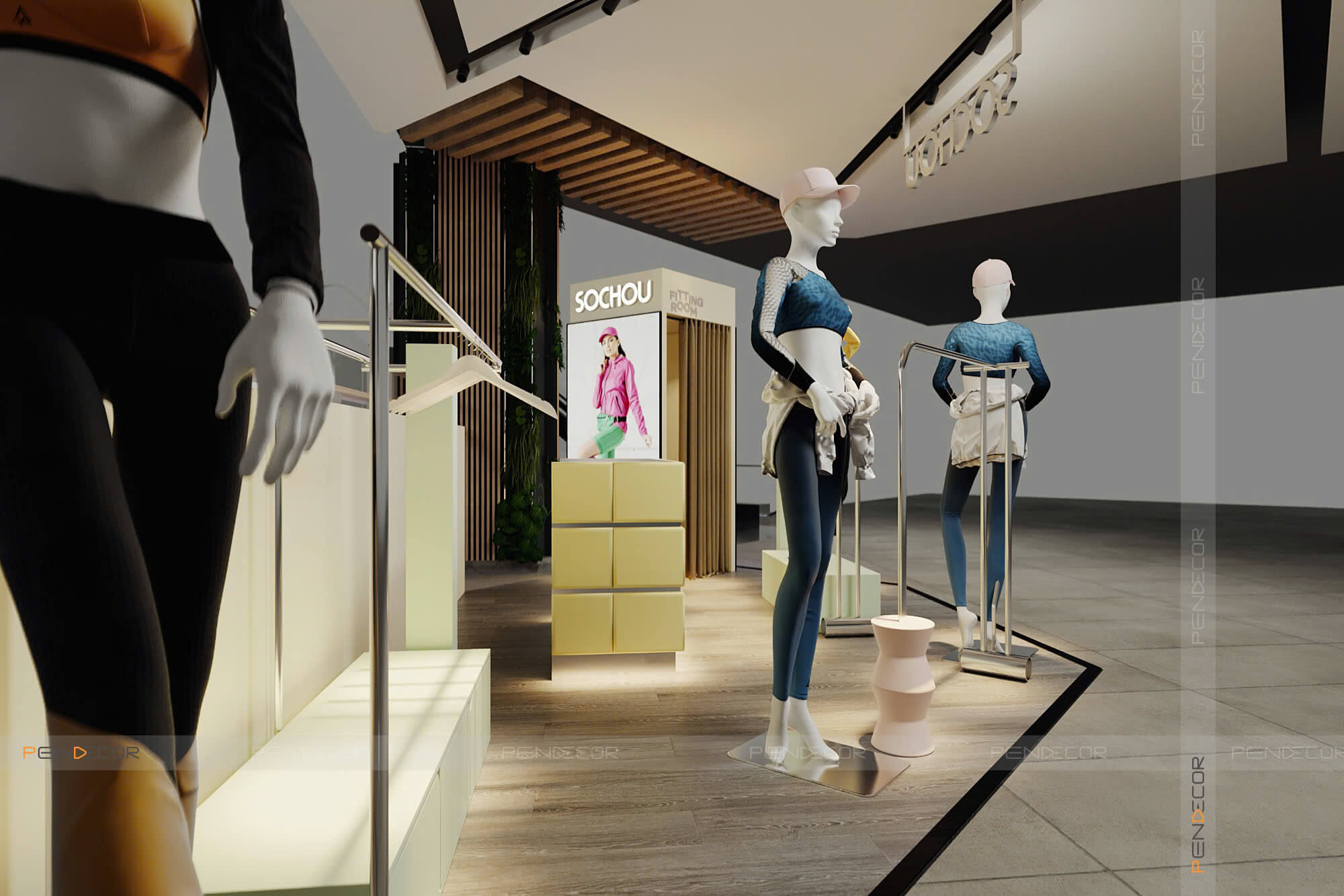 Thiết Kế Shop Thời Trang Shochou