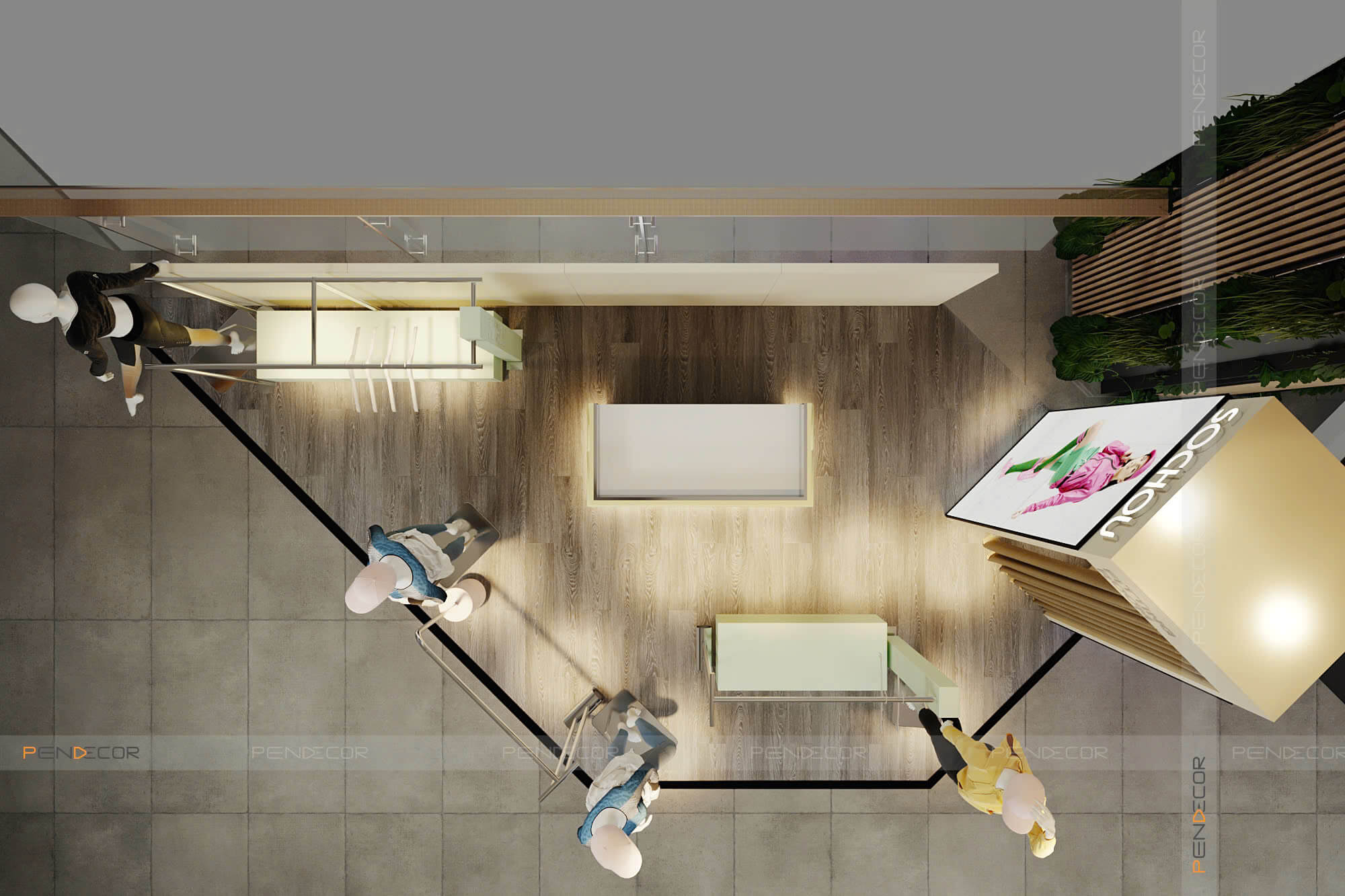 Thiết Kế Shop Thời Trang Shochou