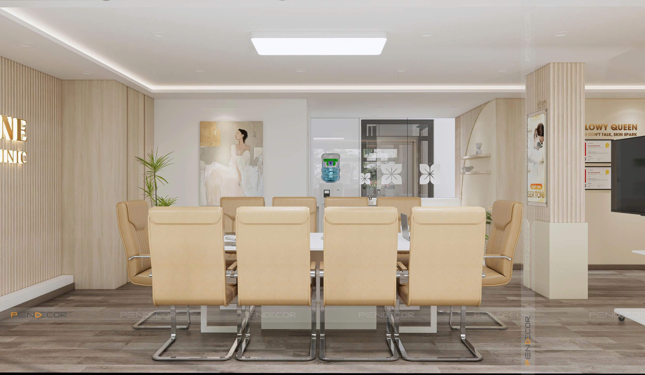 Thiết Kế Văn Phòng Spa Citrin Derma Clinic