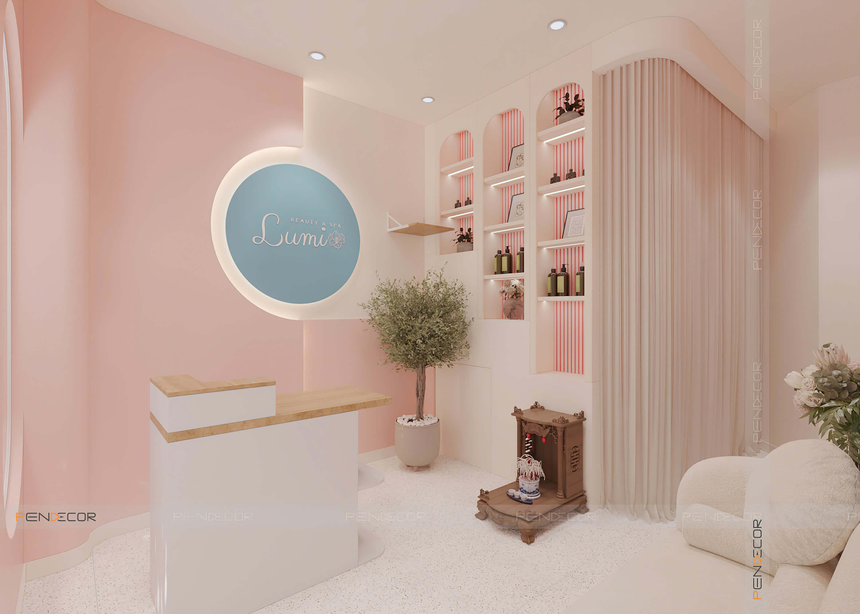 Thiết Kế Spa Lumi