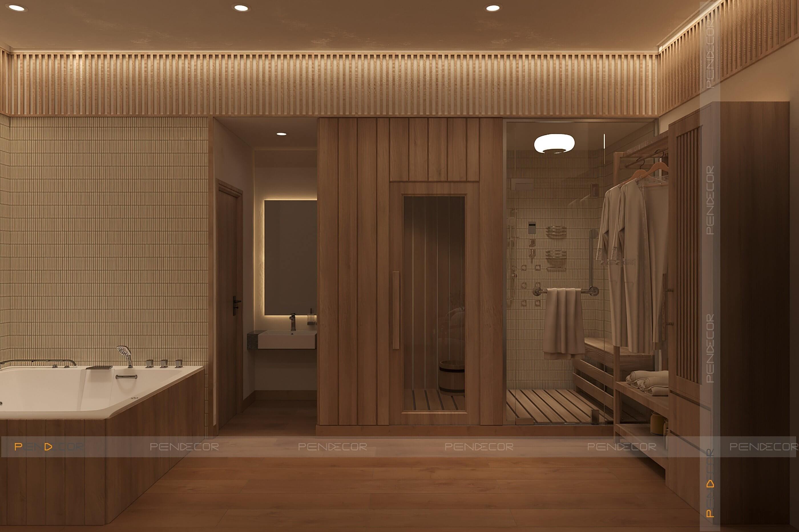 thiết kế nội thất spa Pendecor