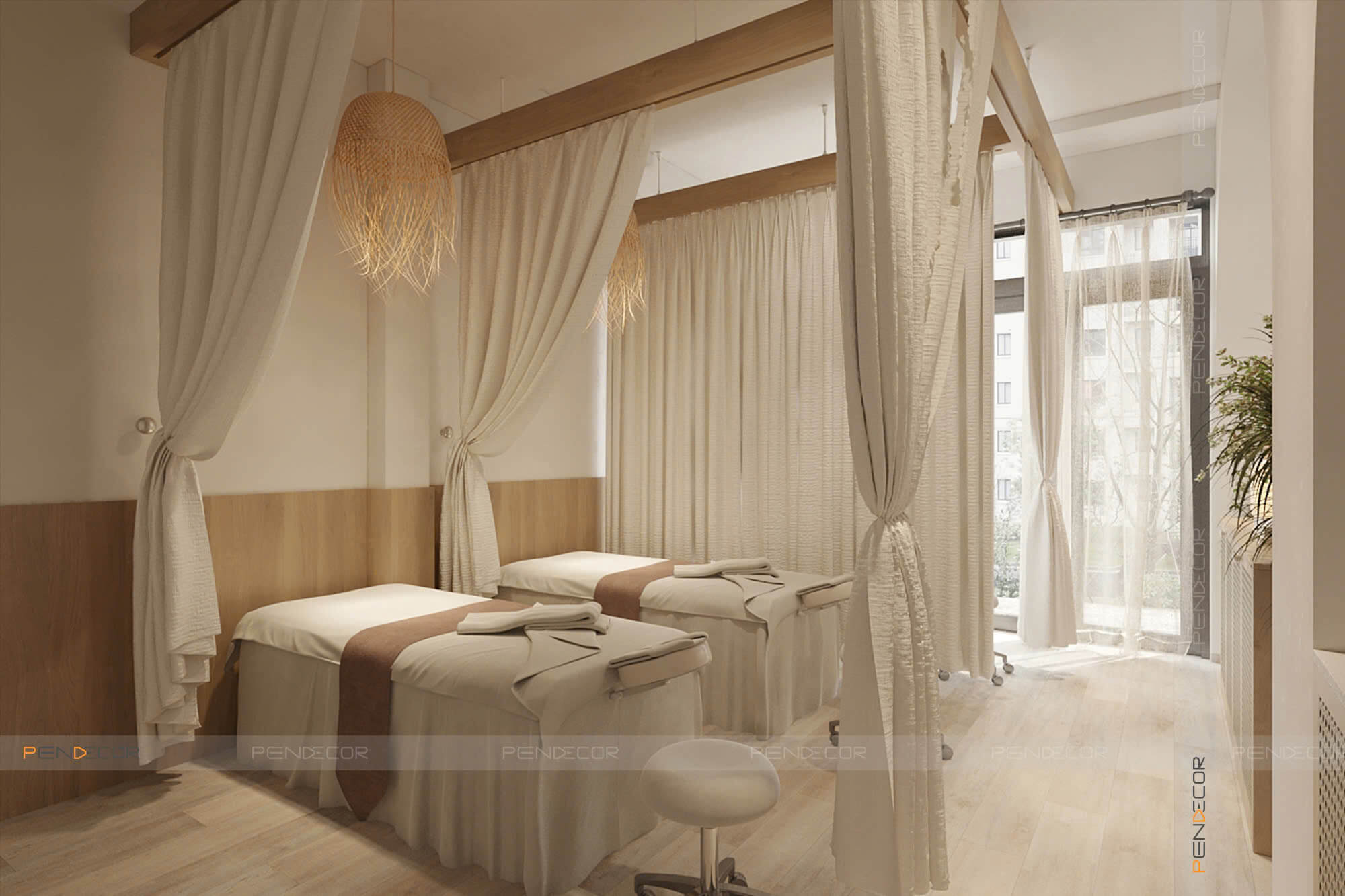 phòng spa Pendecor