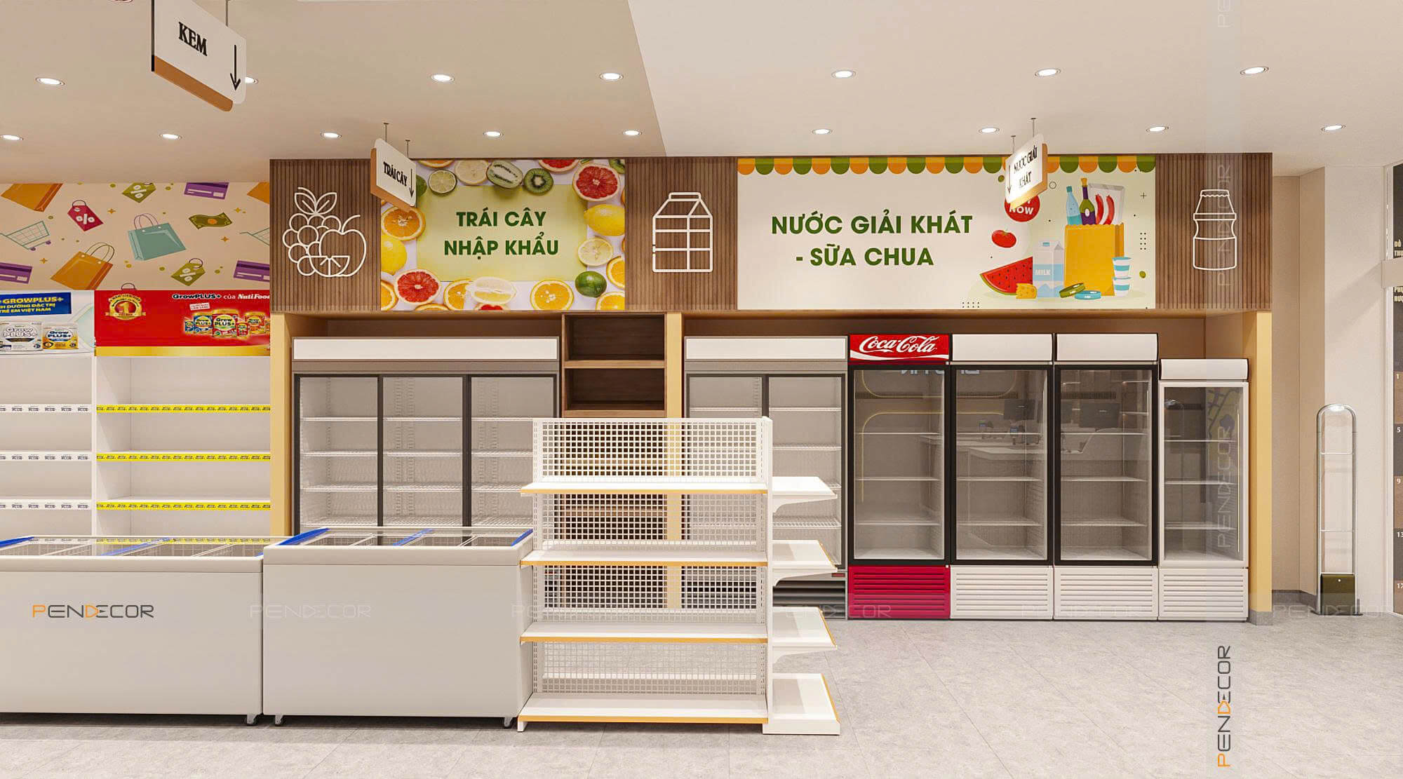 Thiết Kế Siêu Thị Mini Bảo An Mini Mart