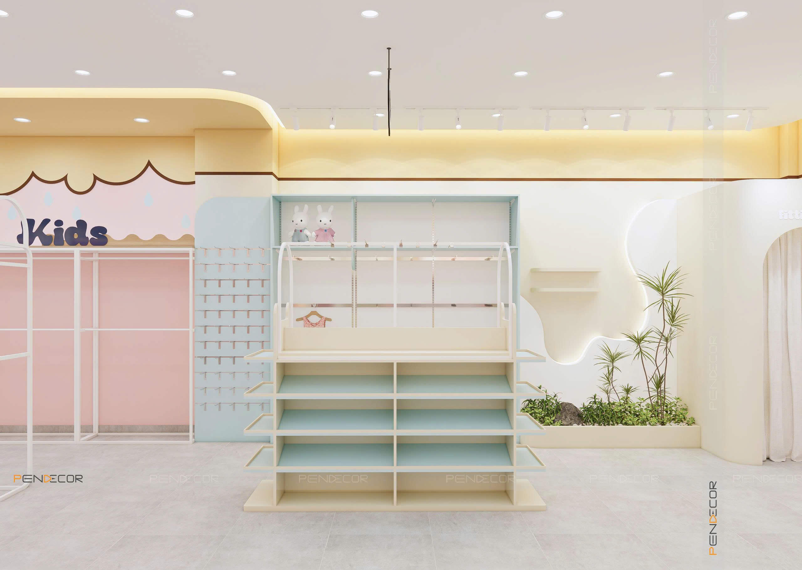 Thiết Kế Siêu Thị Mini Bảo An Mini Mart