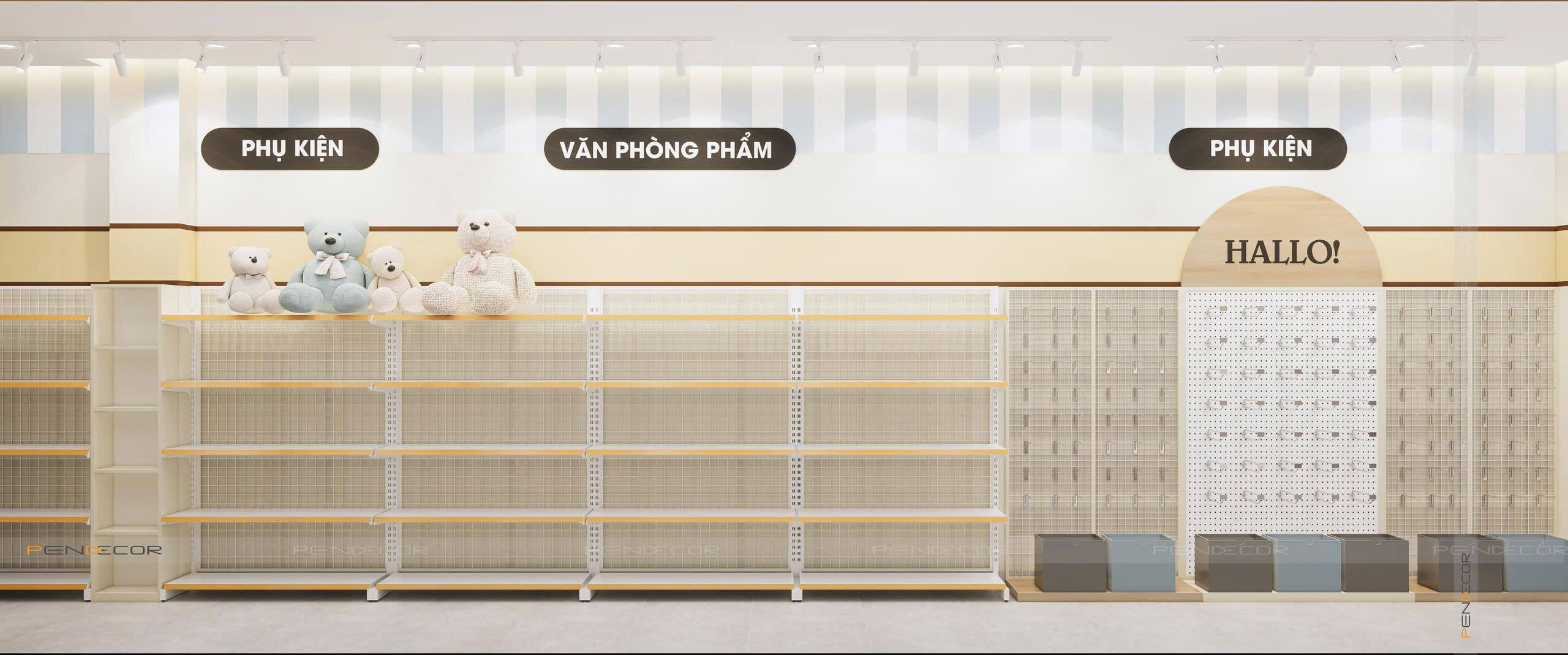 Thiết Kế Siêu Thị Mini Bảo An Mini Mart