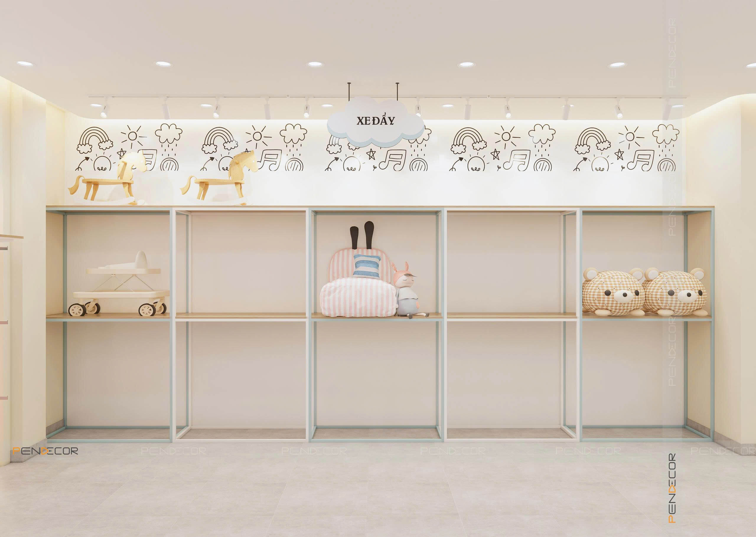 Thiết Kế Siêu Thị Mini Bảo An Mini Mart