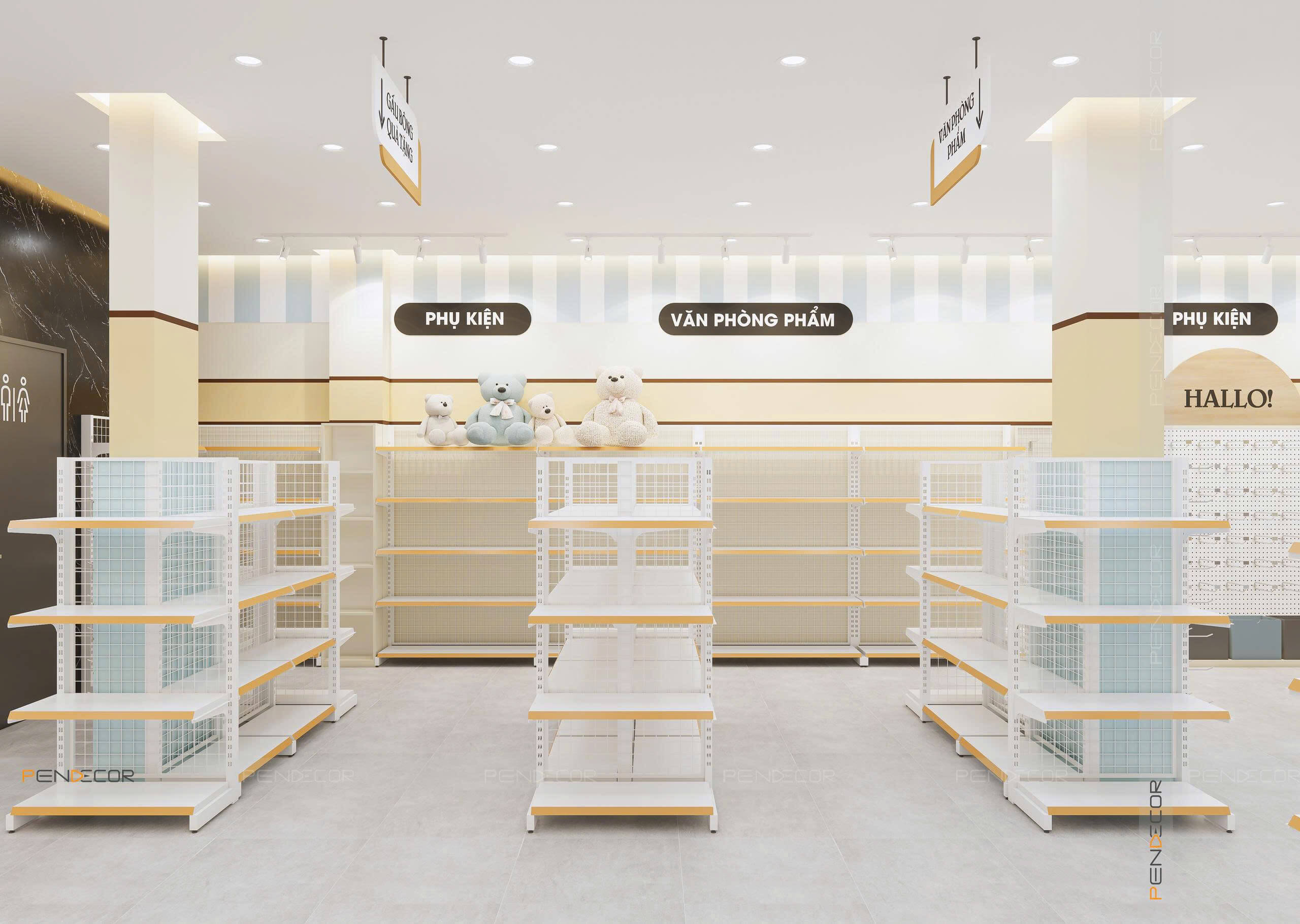 Thiết Kế Siêu Thị Mini Bảo An Mini Mart