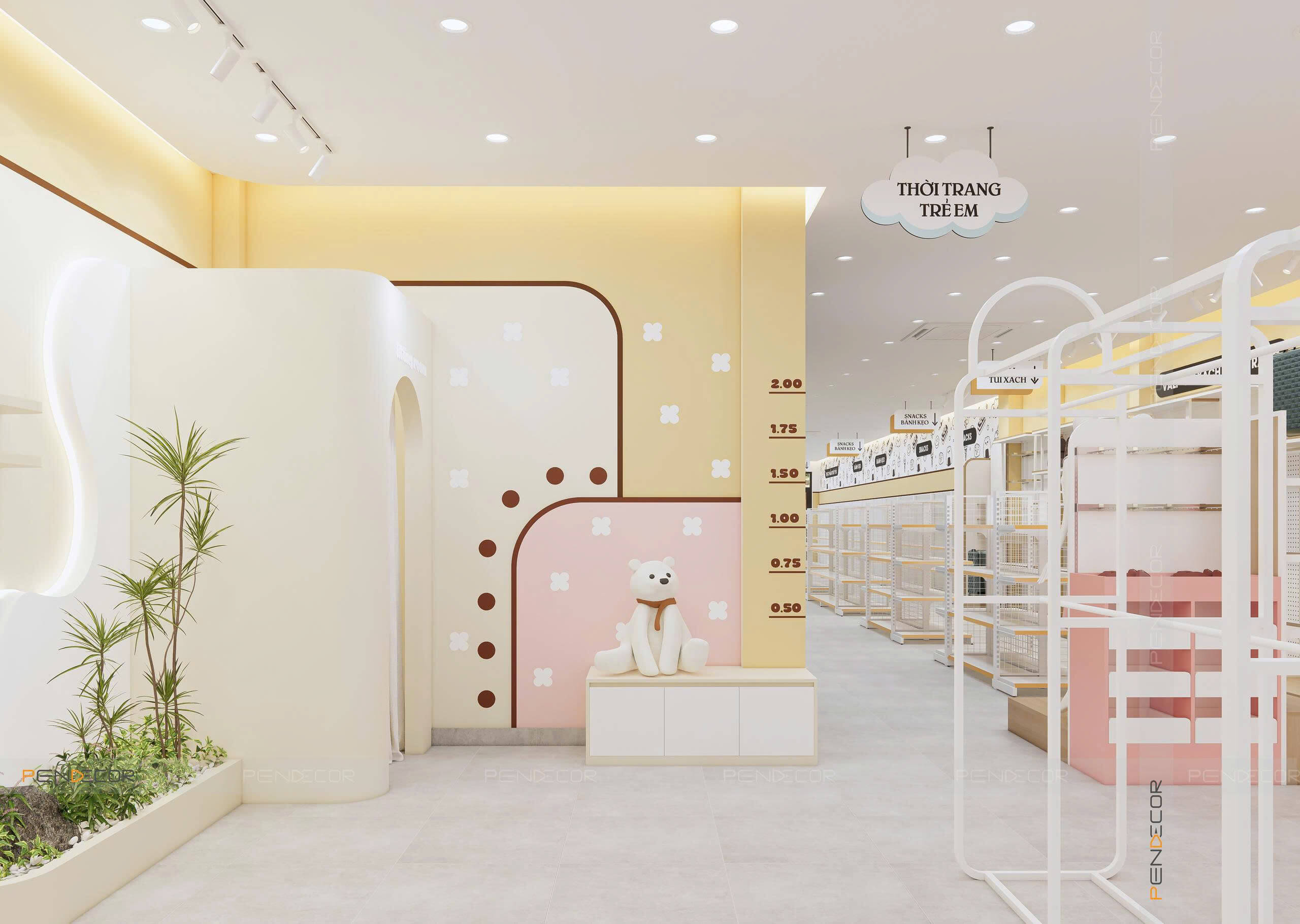 Thiết Kế Siêu Thị Mini Bảo An Mini Mart