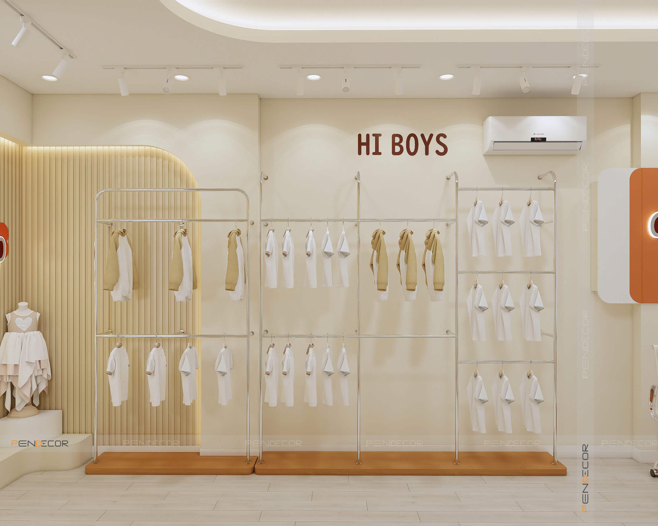 Thiết Kế Shop Quần Áo Trẻ Em Ana Kids