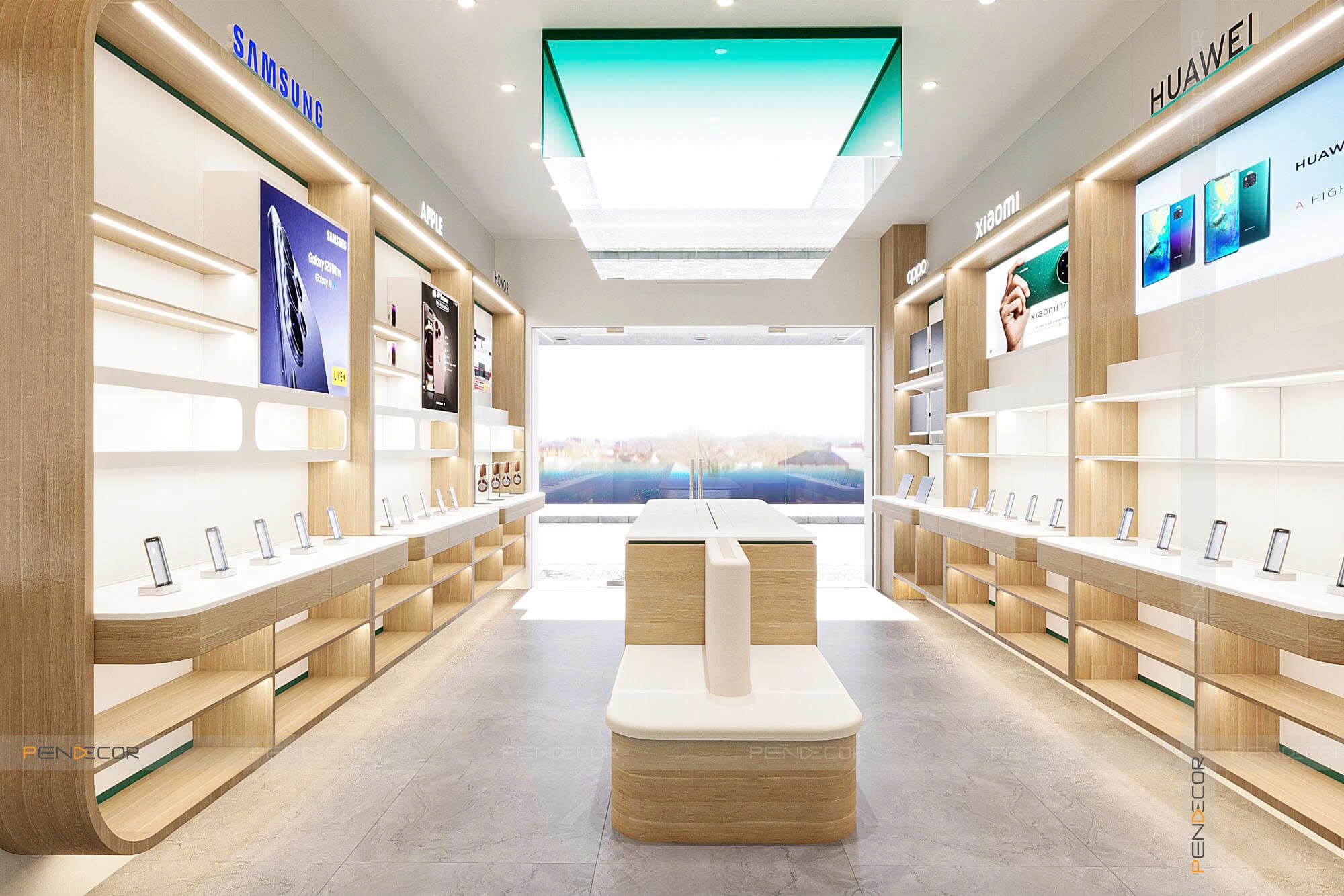 Thiết Kế Shop Điện Thoại Hoàng Hà Mobile (Lê Duẩn)