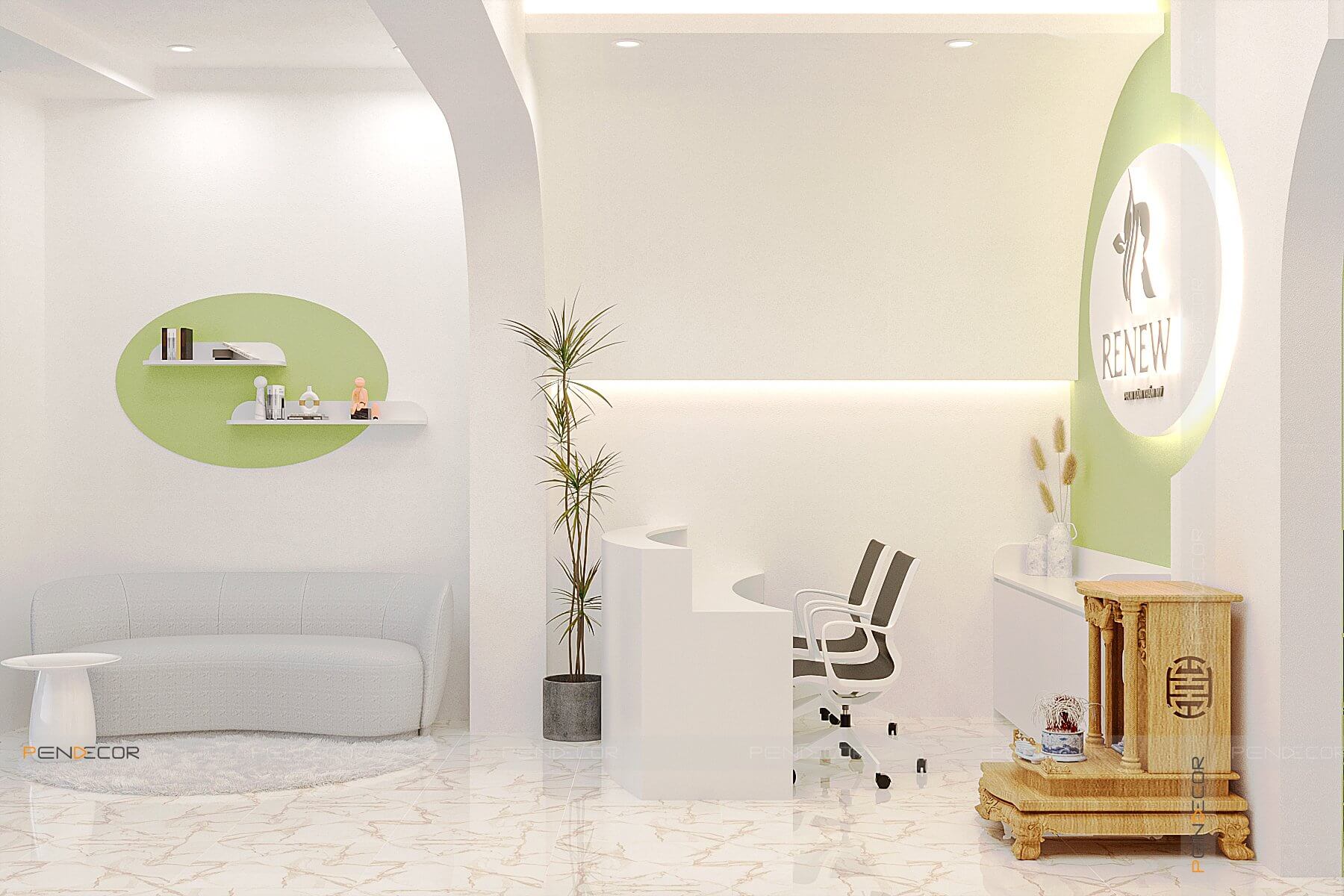 phòng spa Pendecor
