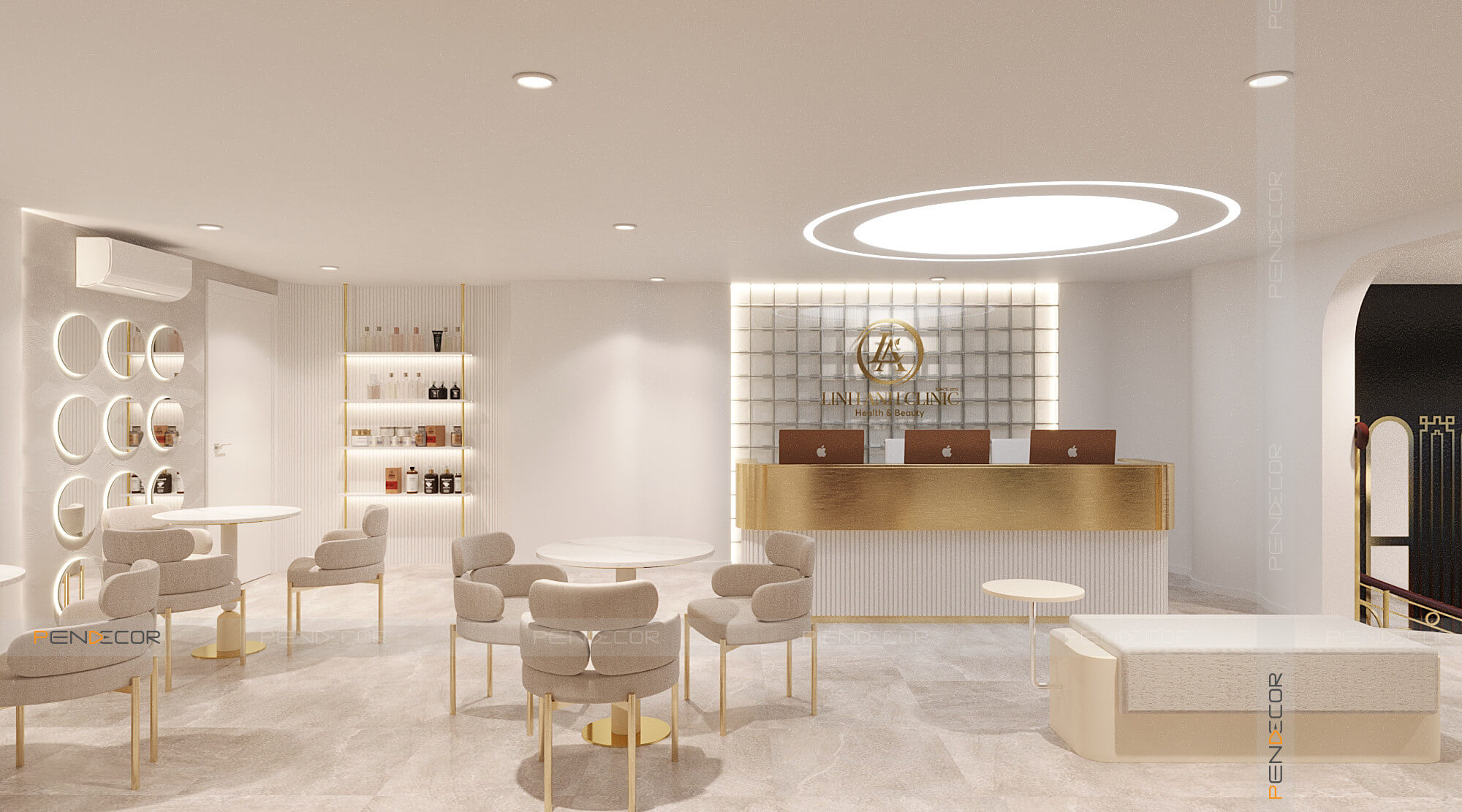 mẫu spa Pendecor