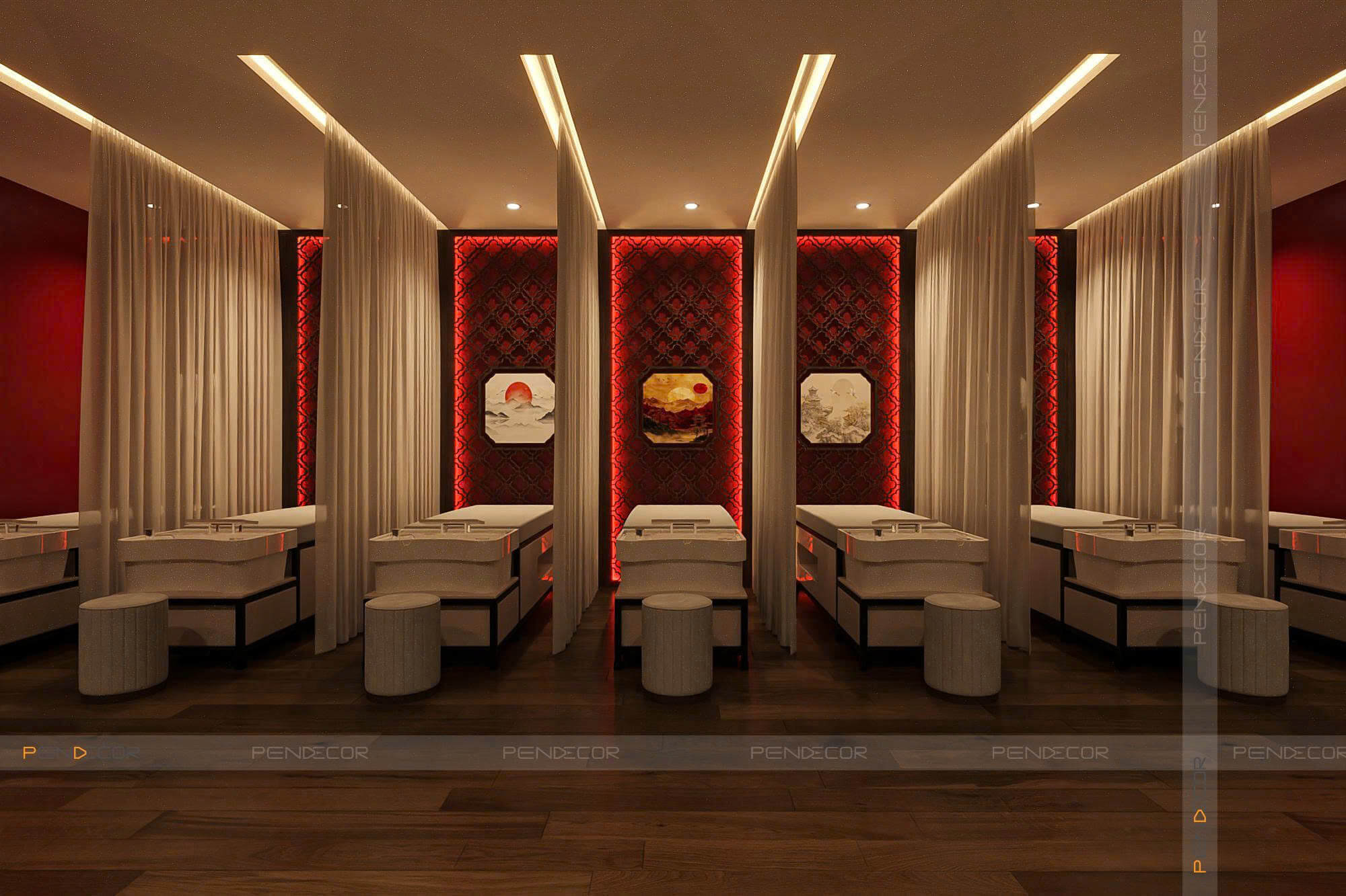 nội thất spa Pendecor