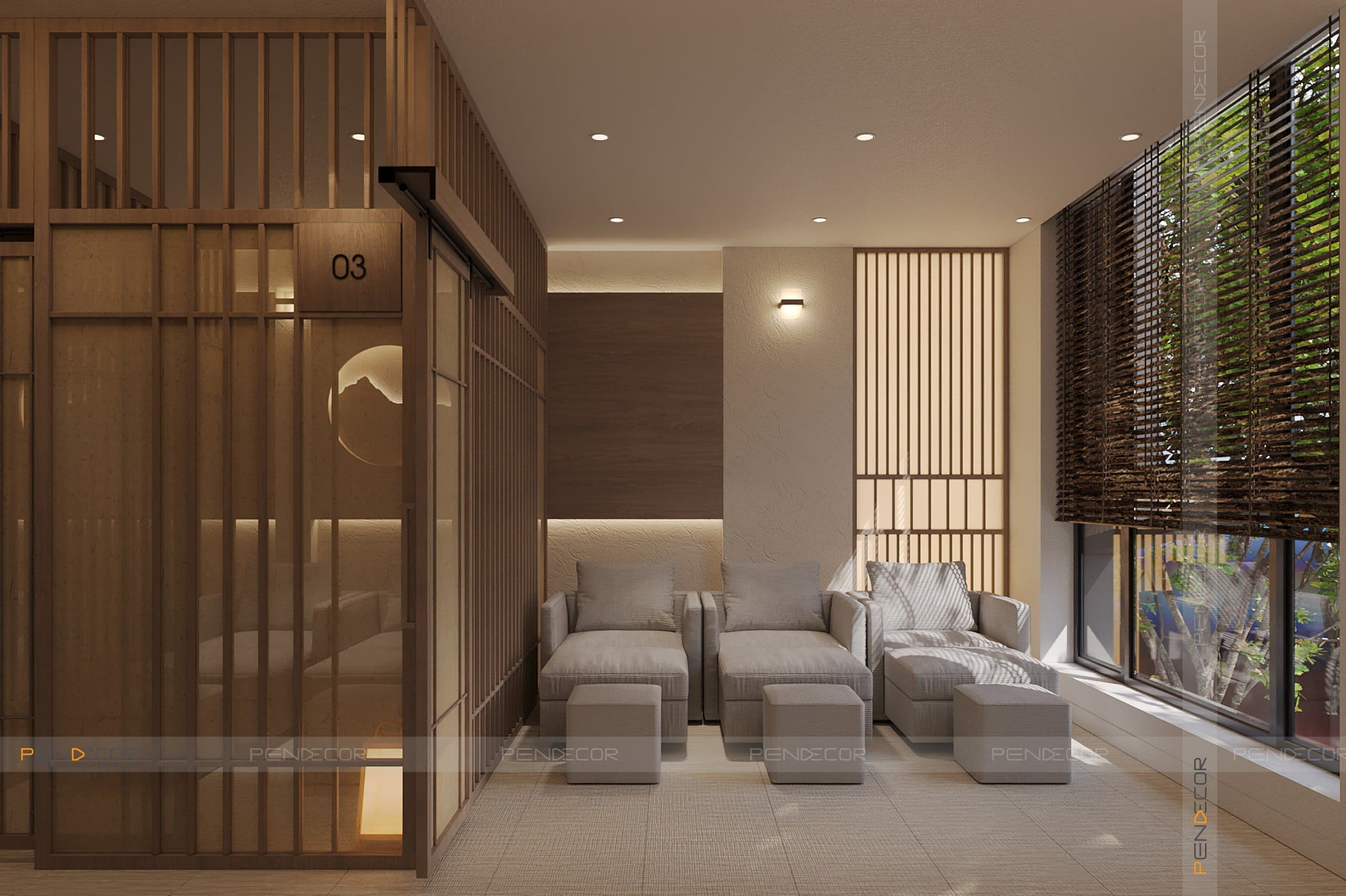 những mẫu hình spa đẹp Pendecor