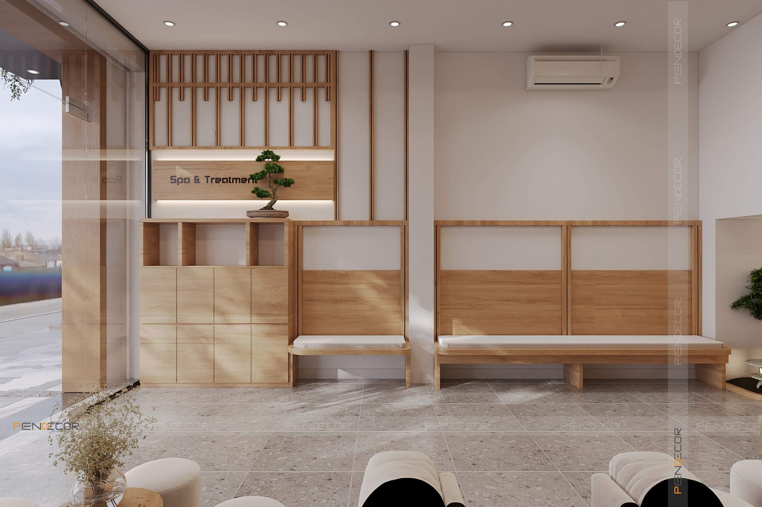 thiết kế spa dưỡng sinh đông y
