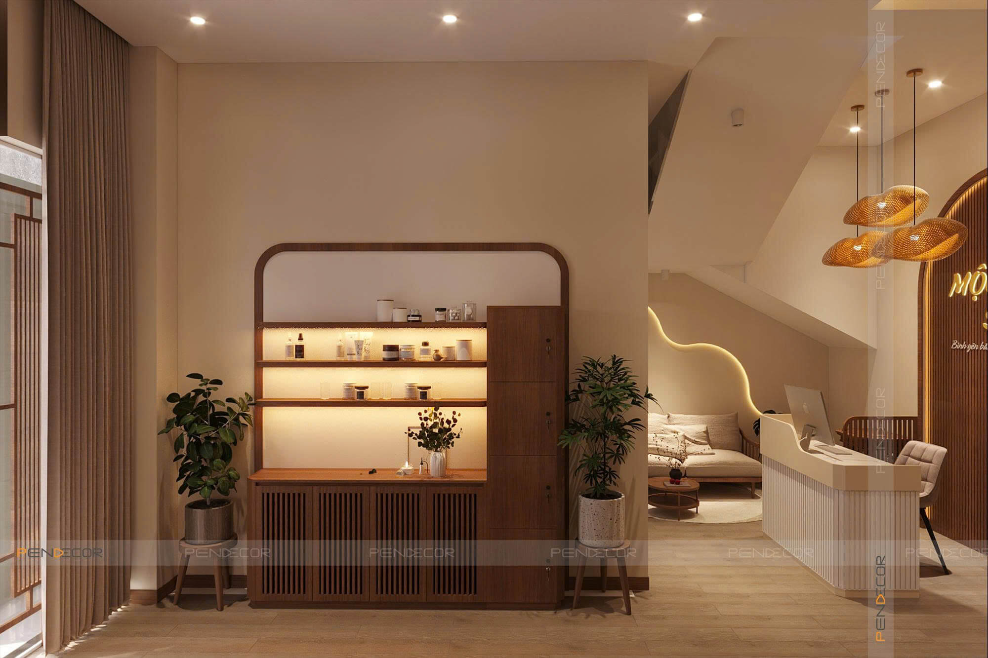 thiet ke spa dep Pendecor