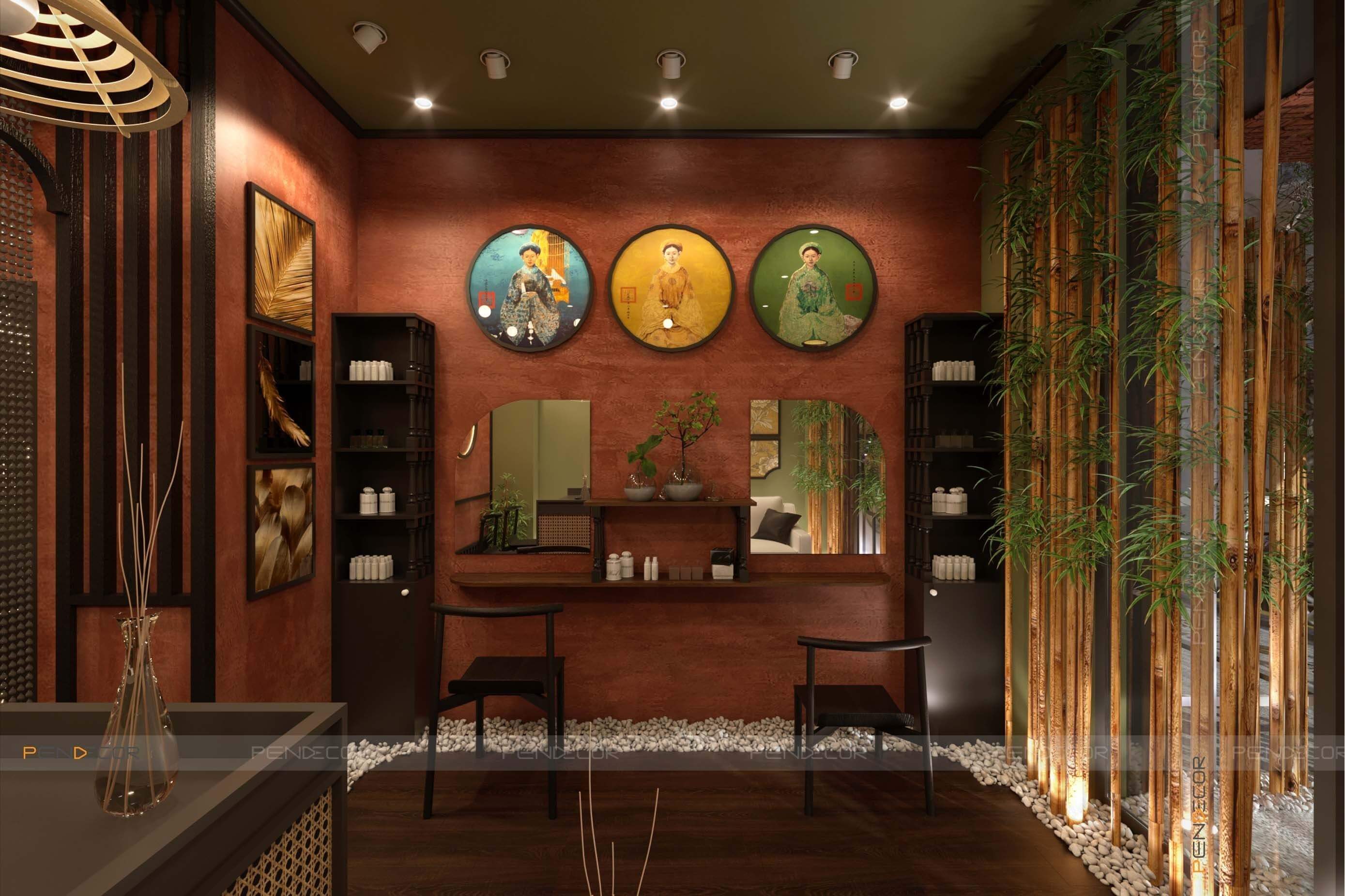 thiết kế spa Pendecor