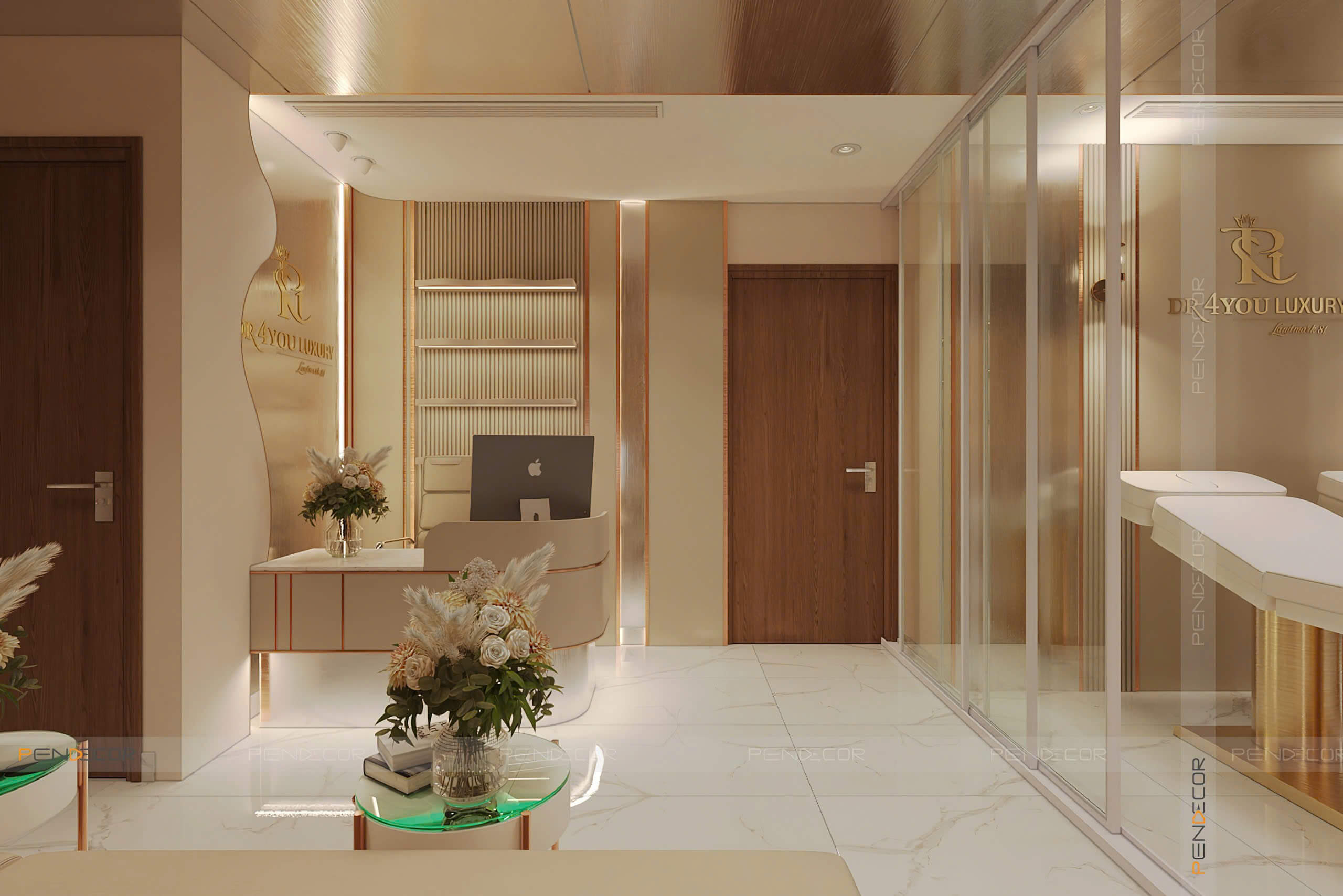 thiet ke spa Pendecor
