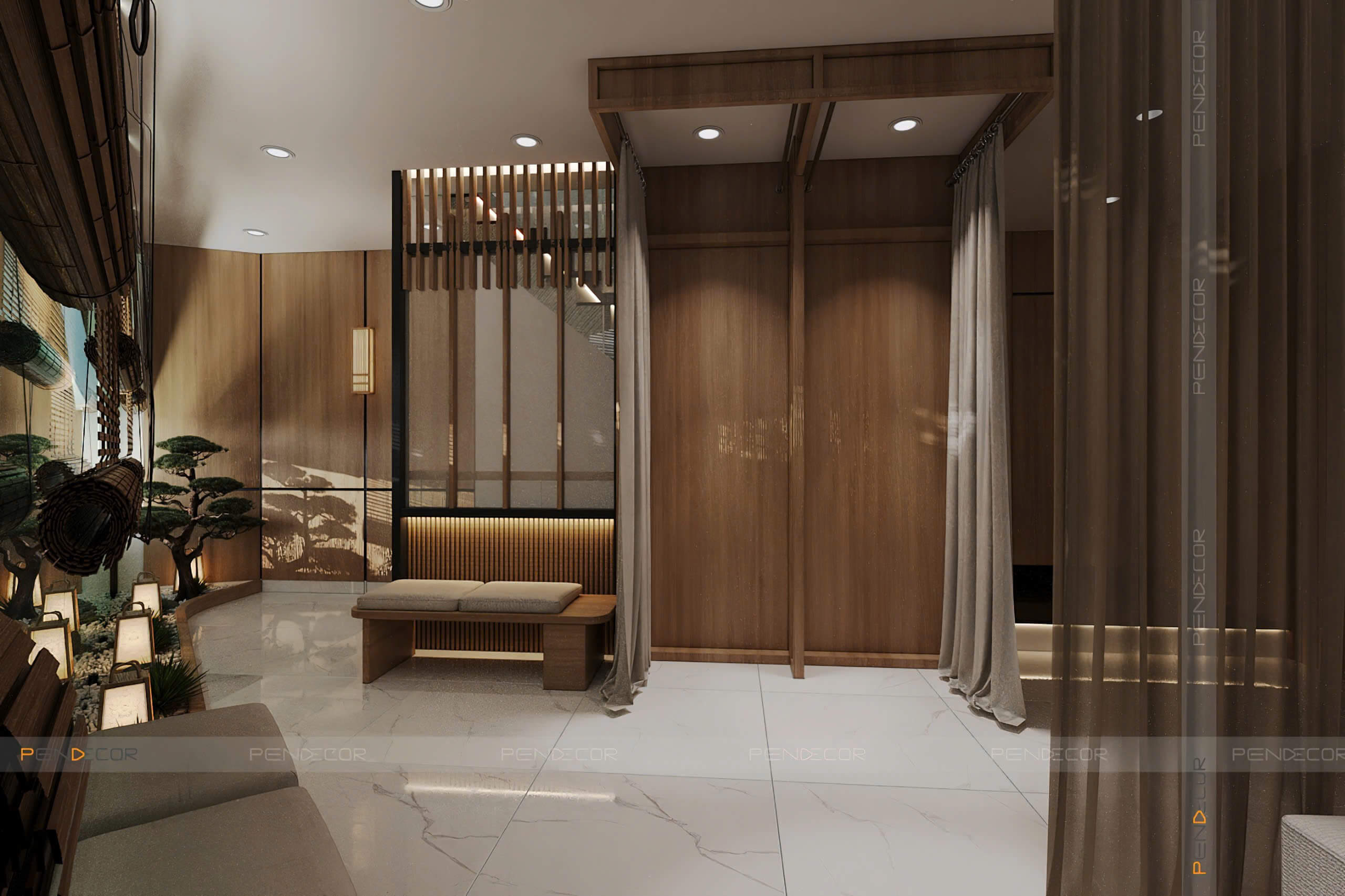 thiết kế spa đẹp Pendecor