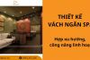 30+ mẫu thiết kế vách ngăn spa hợp xu hướng, công năng linh hoạt