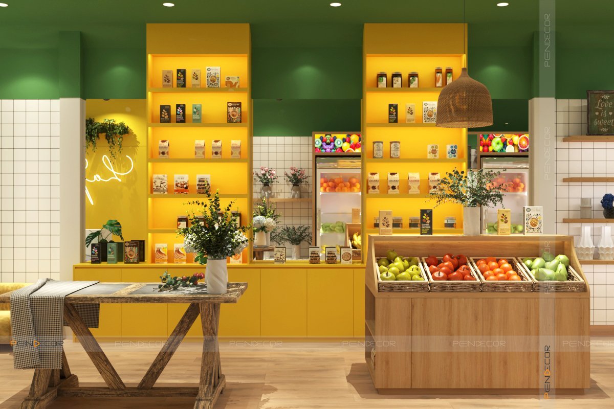 công ty thiết kế shop Pendecor