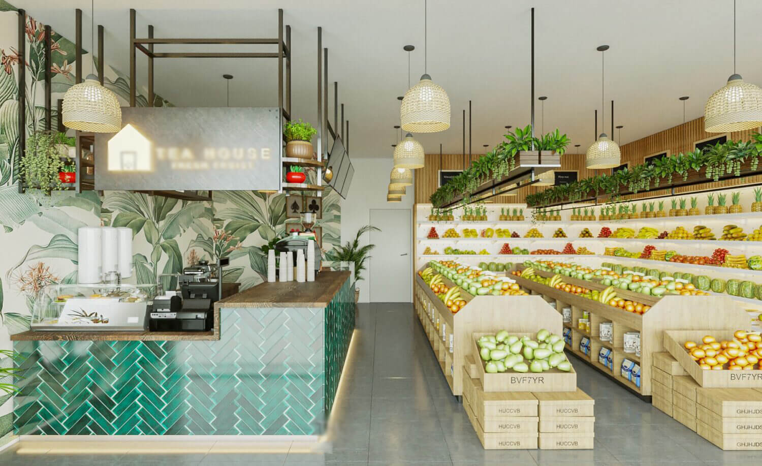 thiết kế shop hoa tươi Pendecor
