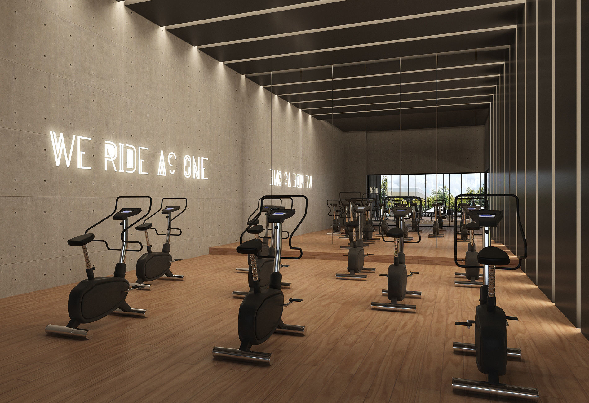 thiết kế phòng gym bình dân Pendecor
