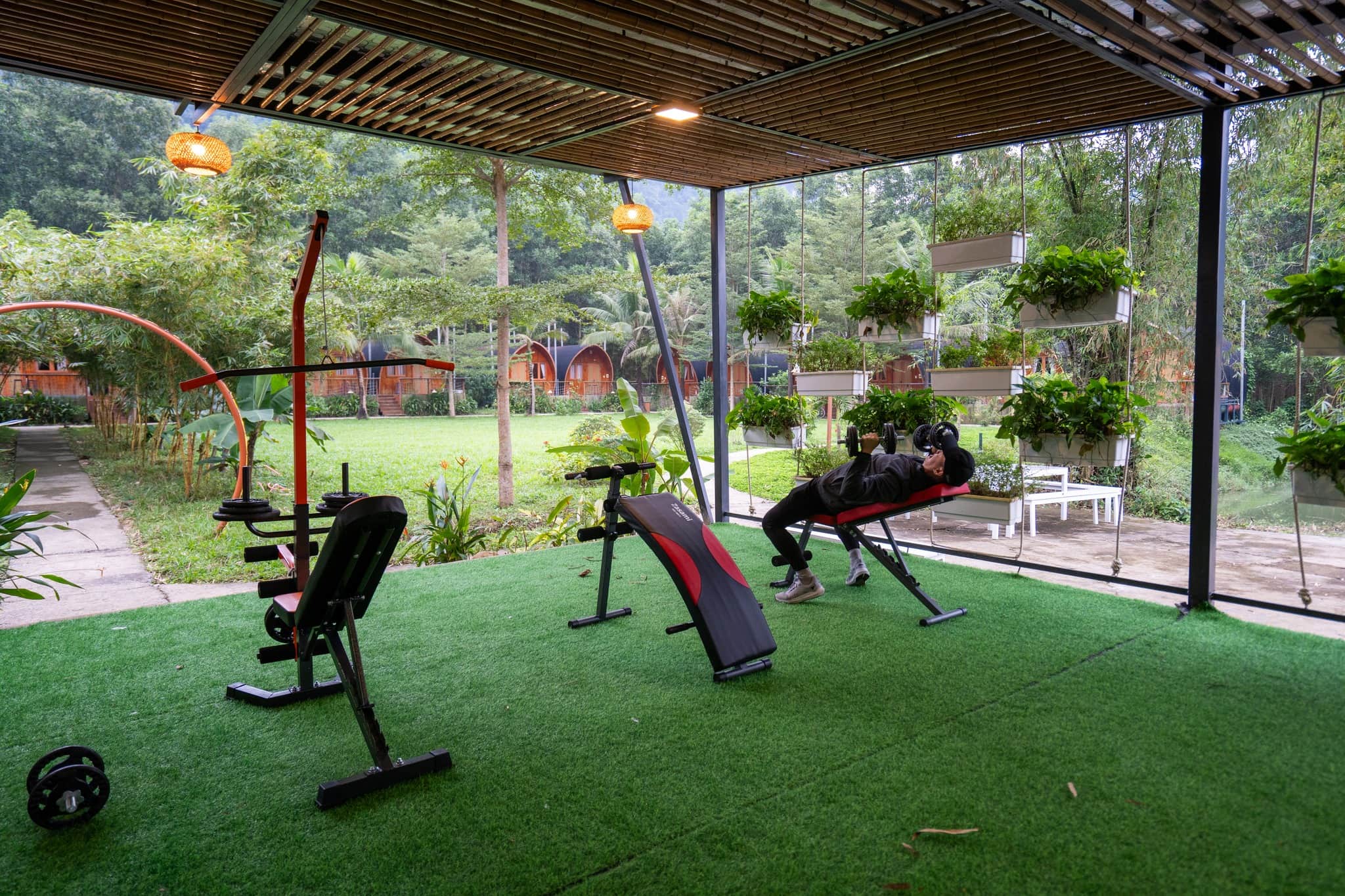 thiết kế phòng gym đẹp Pendecor