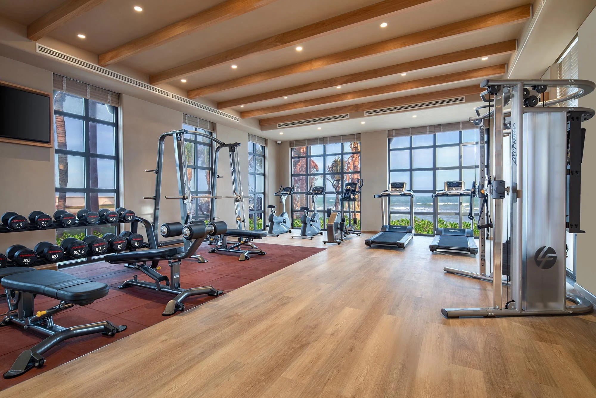 thiết kế phòng tập gym