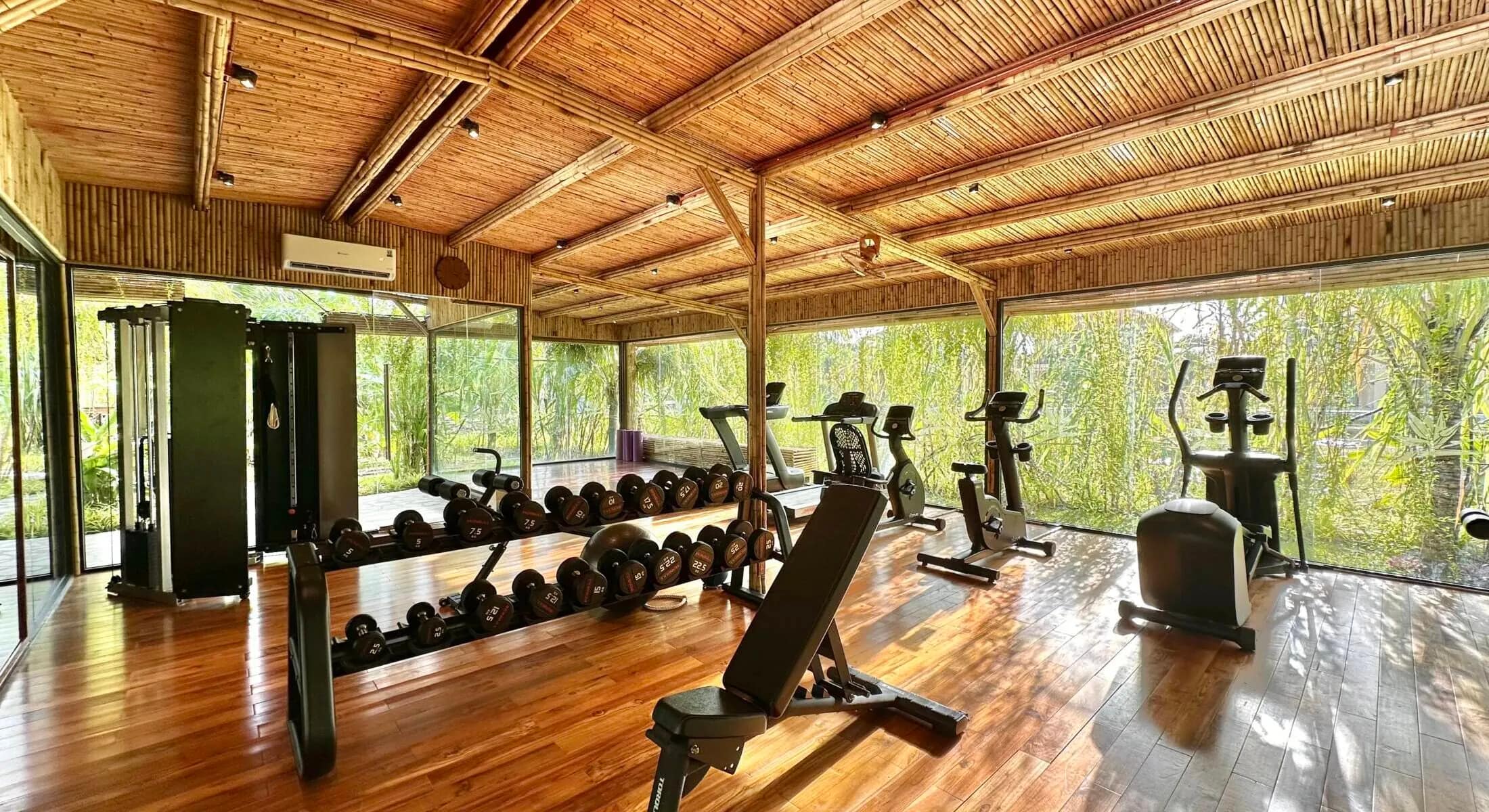 mẫu thiết kế phòng gym tại nhà