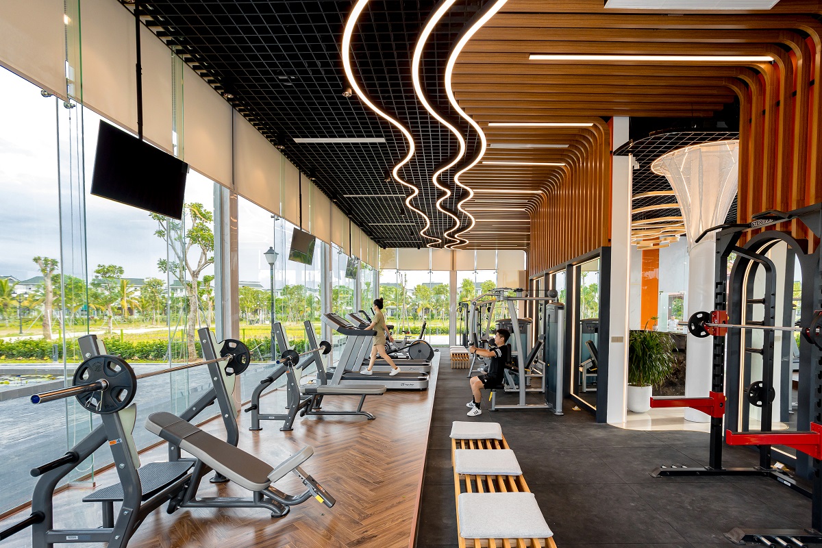 mẫu thiết kế phòng tập gym Pendecor