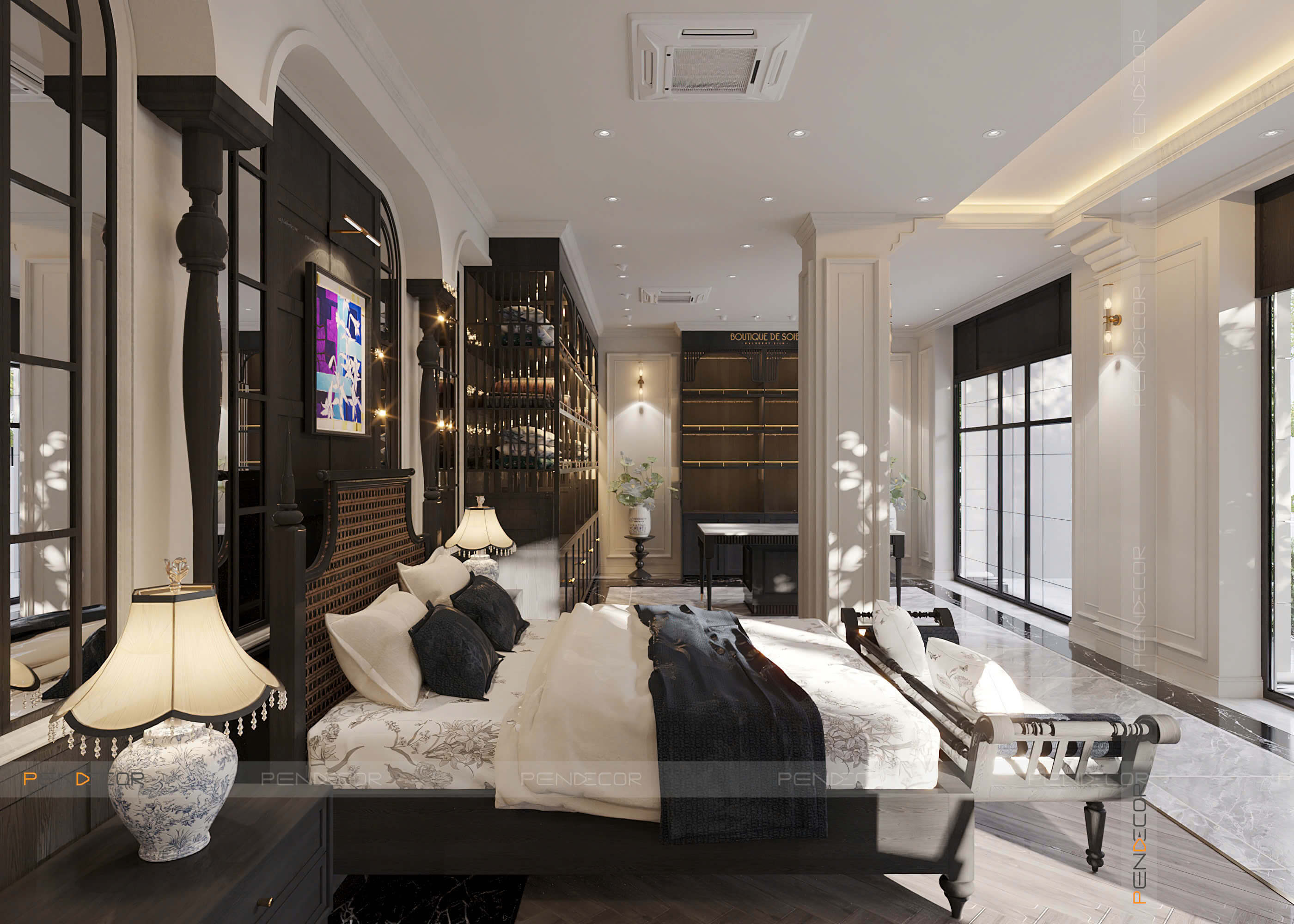 Thiết Kế Showroom Daisu Silk (Miền Trung)