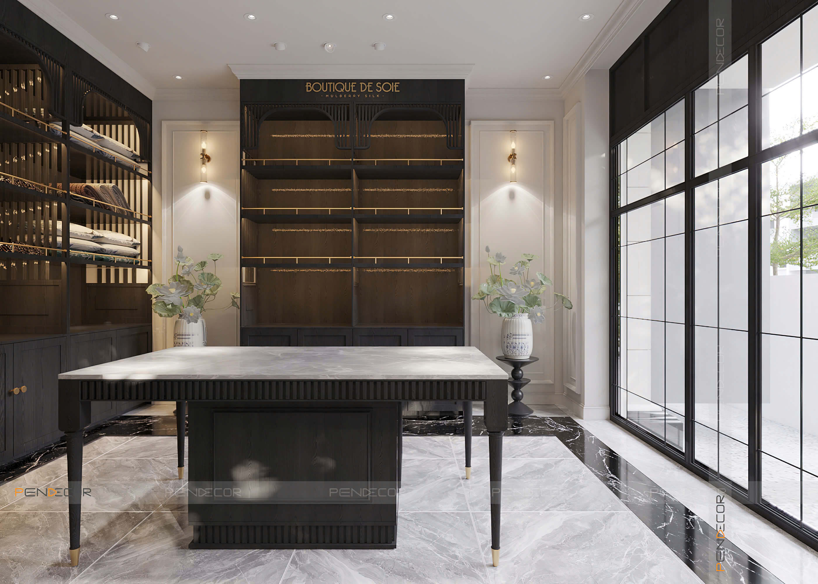 Thiết Kế Showroom Daisu Silk (Miền Trung)