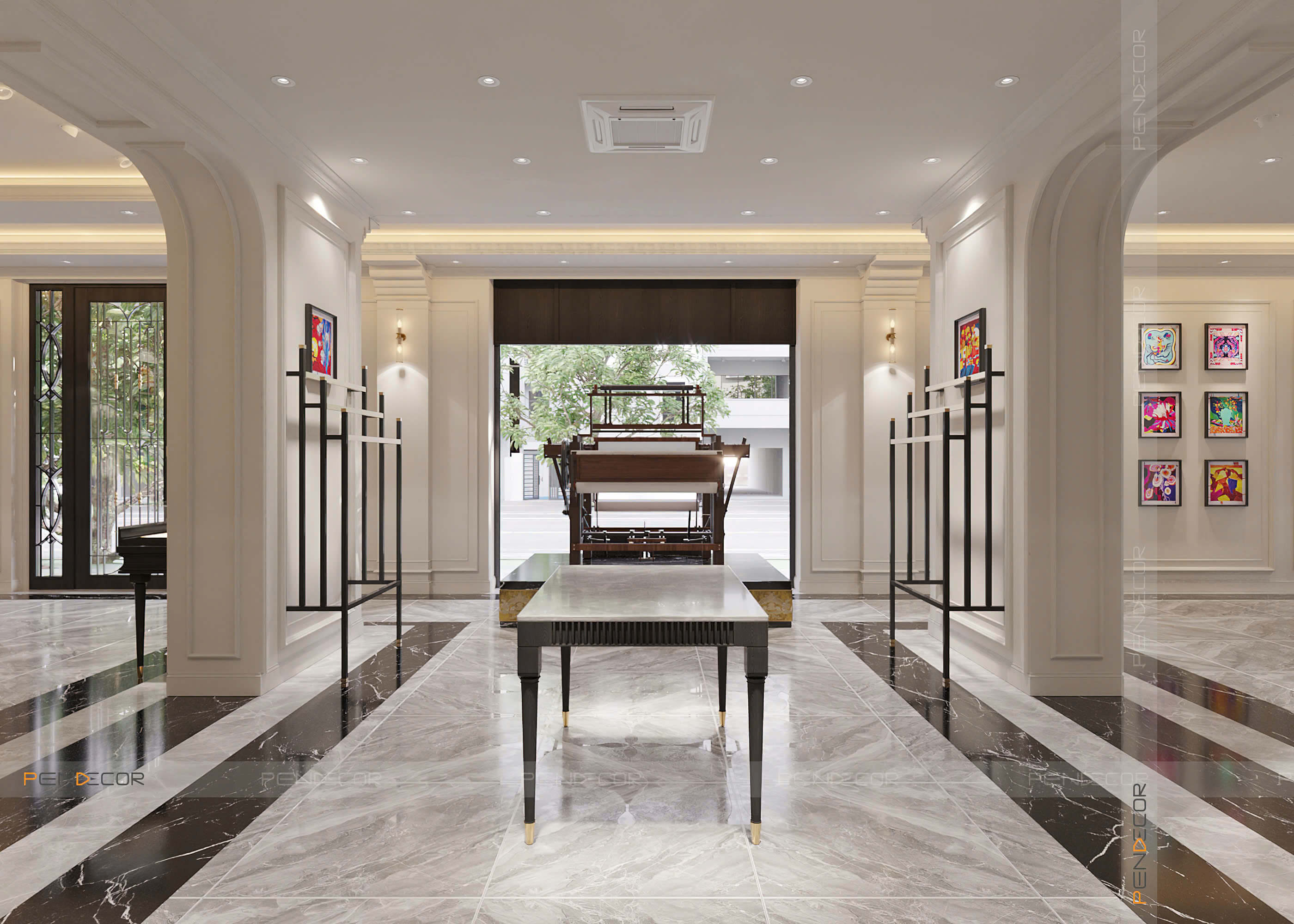 Thiết Kế Showroom Daisu Silk (Miền Trung)