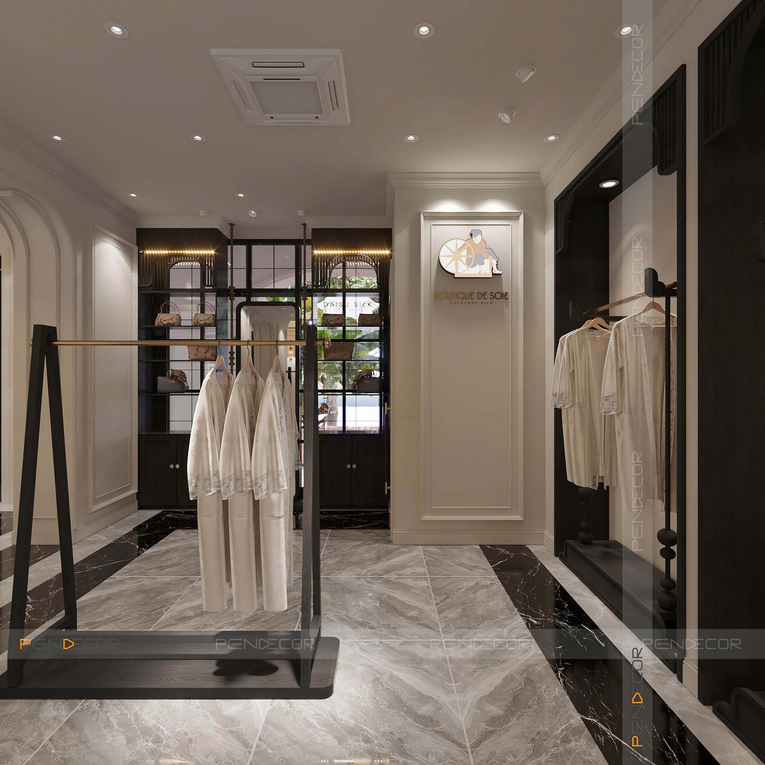 Thiết Kế Showroom Daisu Silk (Miền Trung)