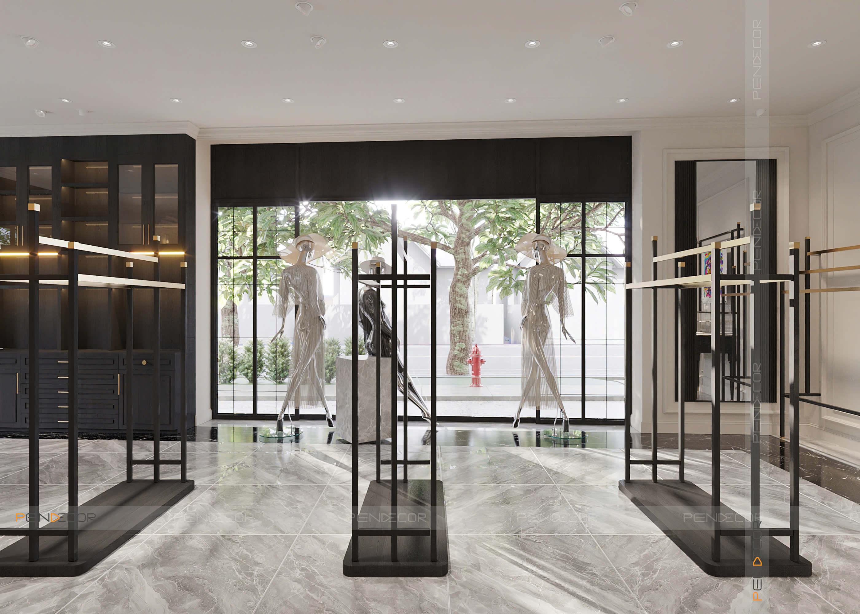 Thiết Kế Showroom Daisu Silk (Miền Trung)