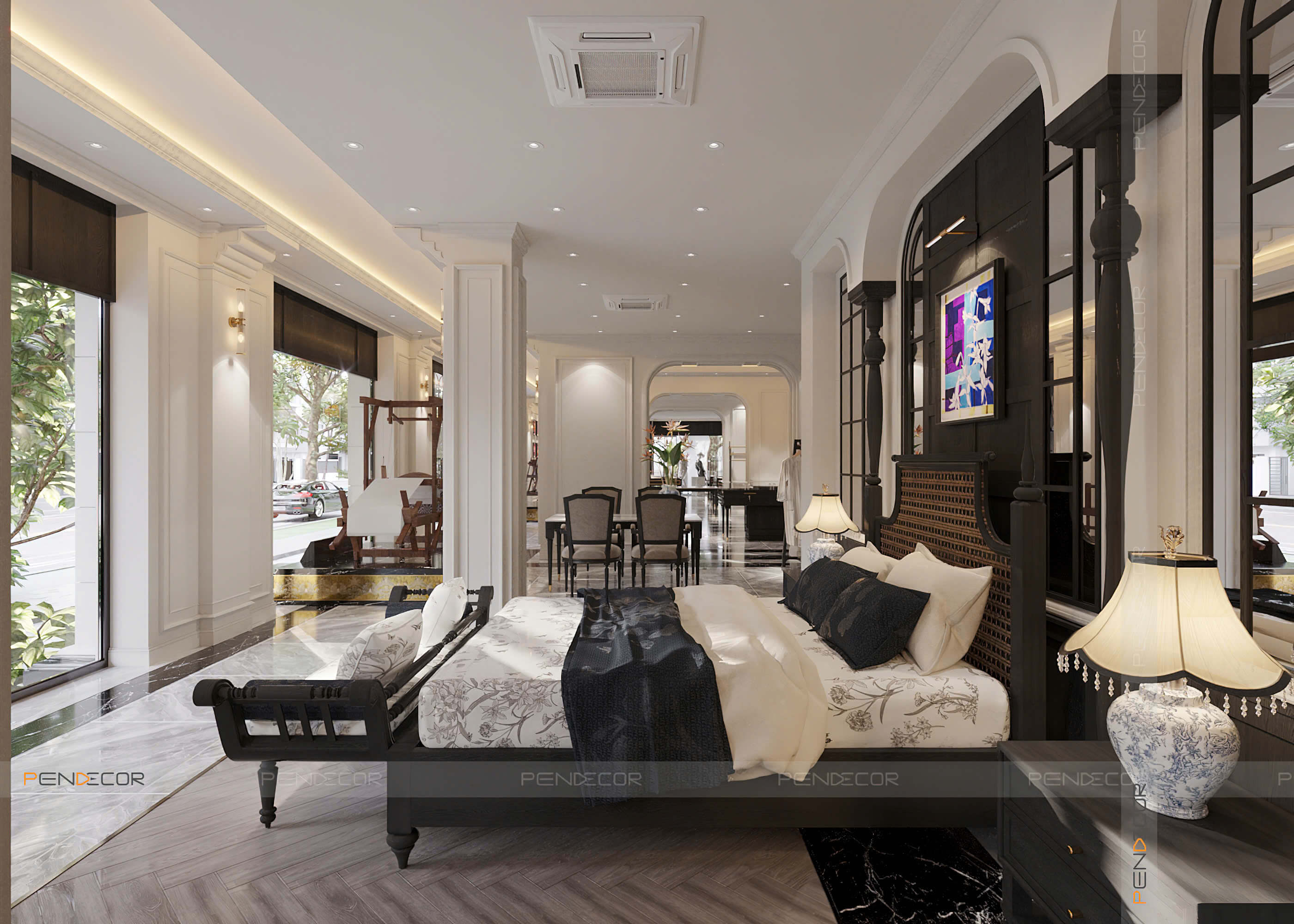 Thiết Kế Showroom Daisu Silk (Miền Trung)