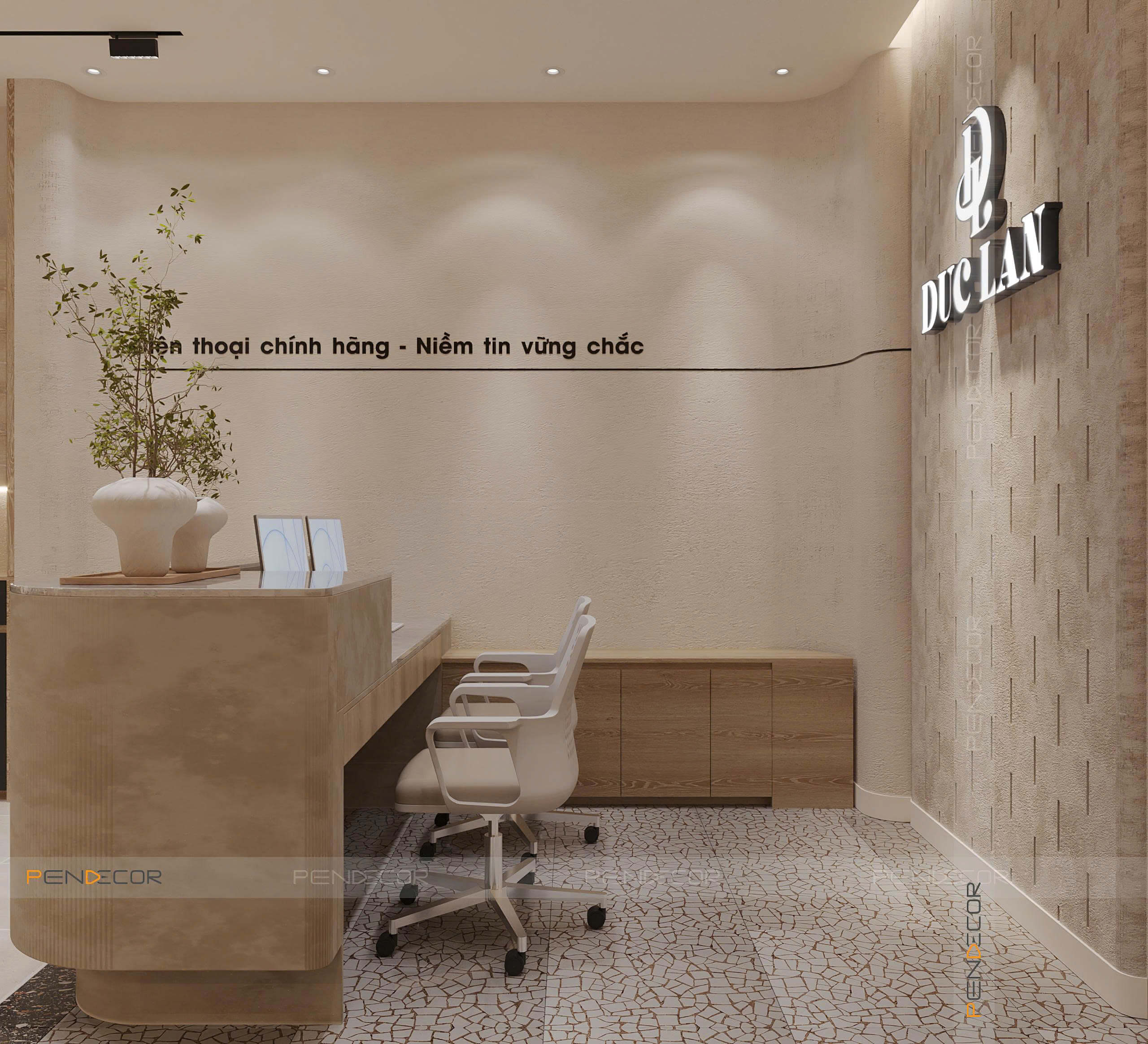 Thiết Kế Shop Điện Thoại Đức Lan
