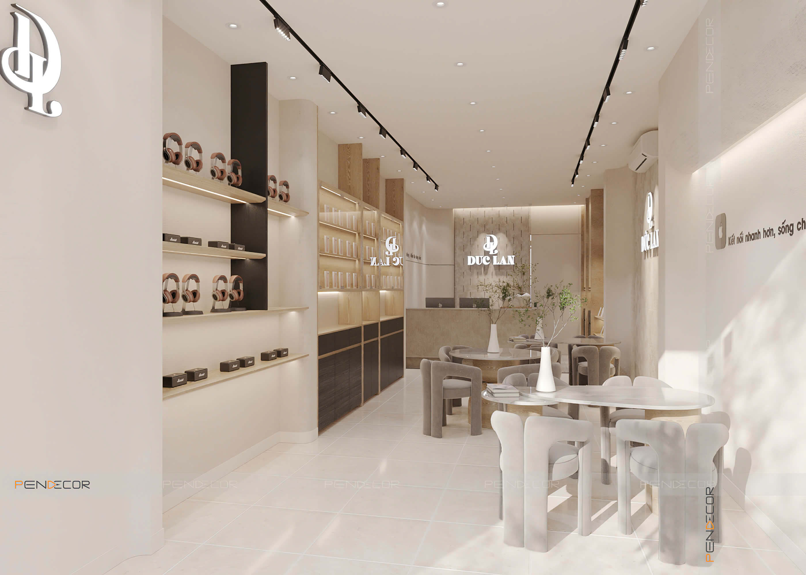 Thiết Kế Shop Điện Thoại Đức Lan