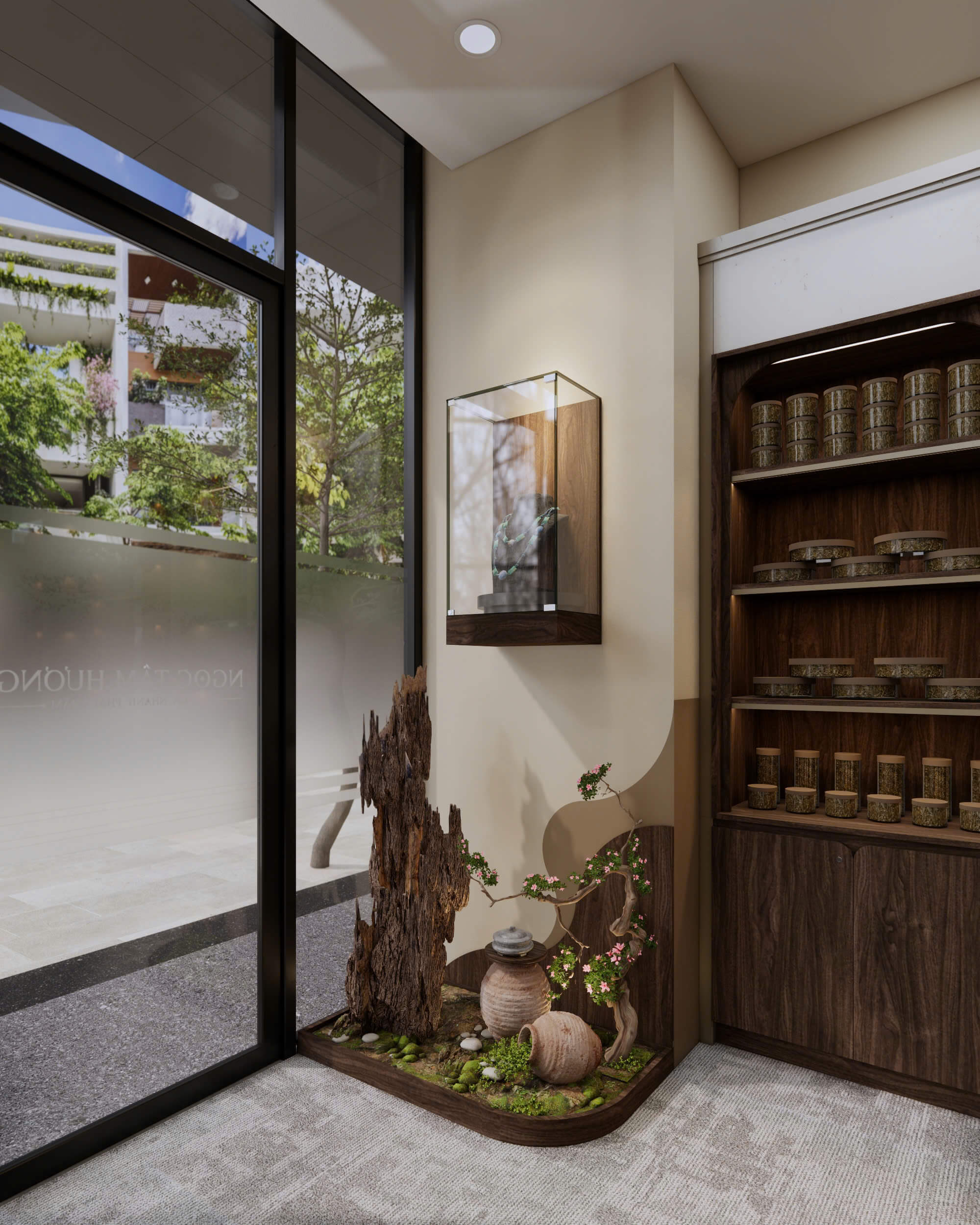 Thiết Kế Shop Trầm Hương Ngọc Tâm Hương