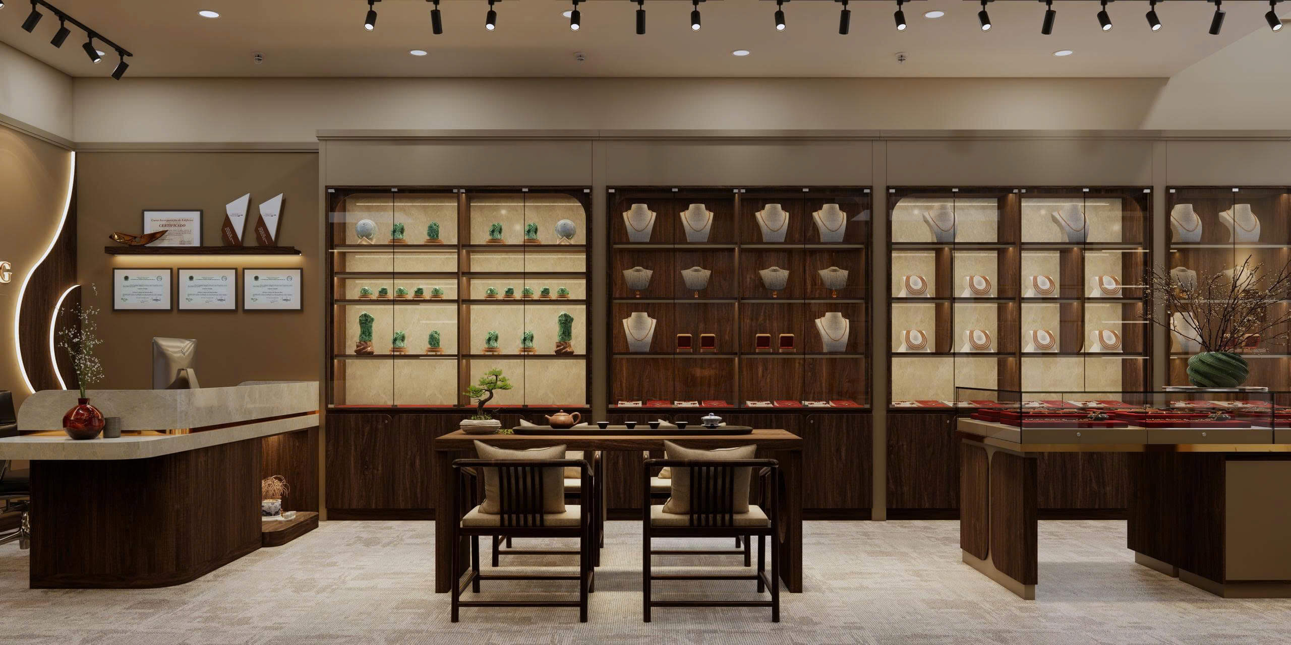 Thiết Kế Shop Trầm Hương Ngọc Tâm Hương
