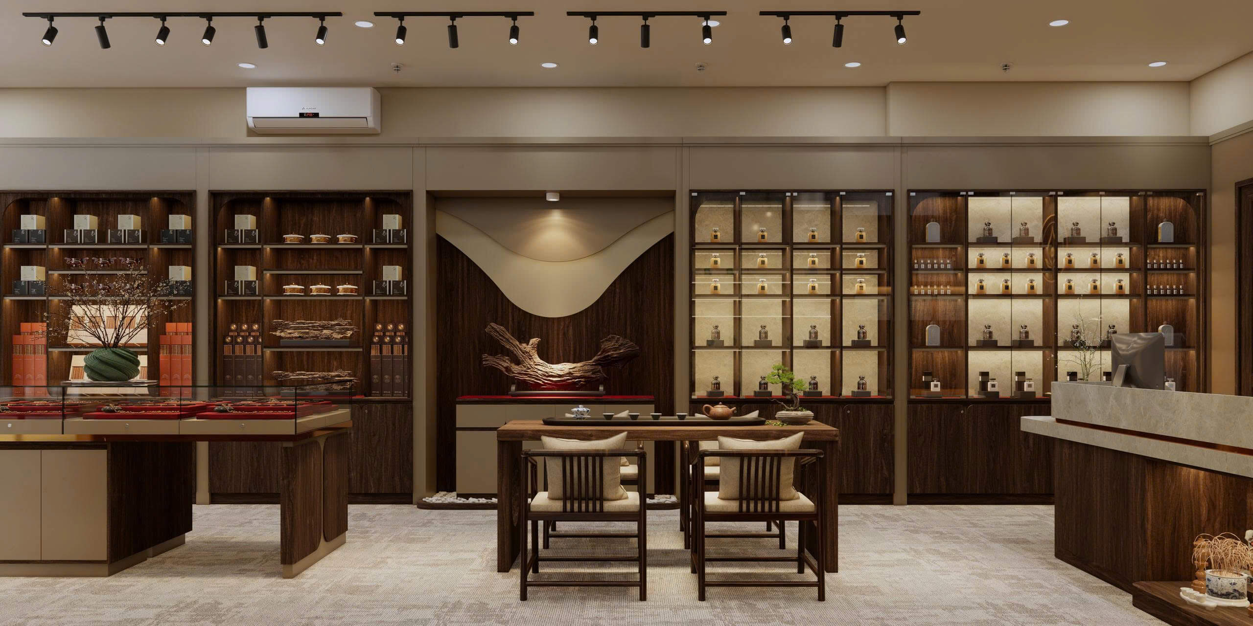 Thiết Kế Shop Trầm Hương Ngọc Tâm Hương