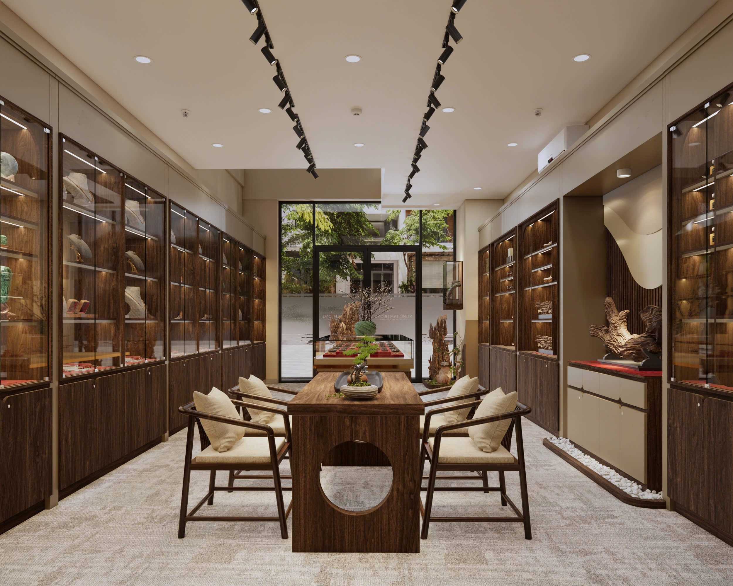 Thiết Kế Shop Trầm Hương Ngọc Tâm Hương