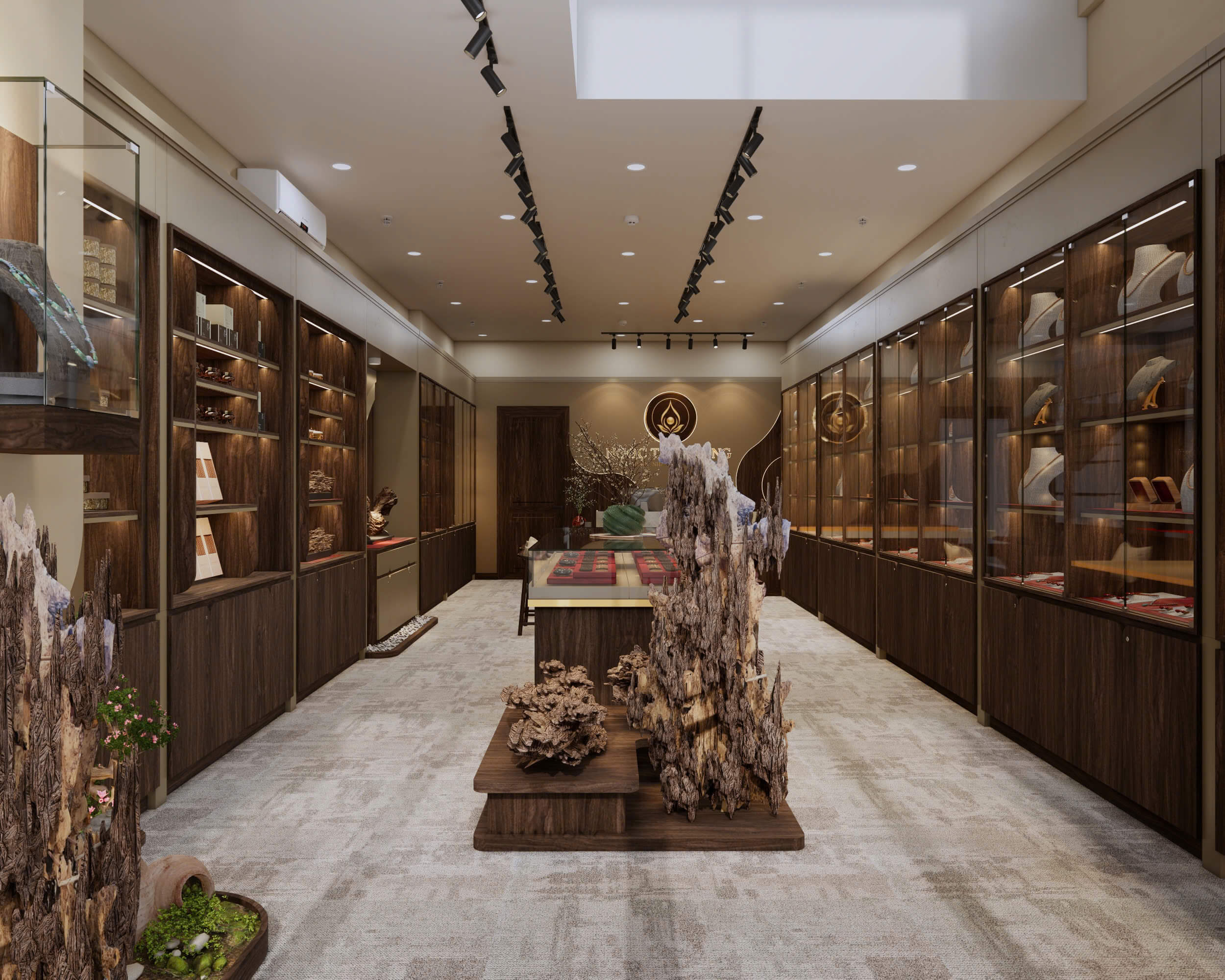 Thiết Kế Shop Trầm Hương Ngọc Tâm Hương