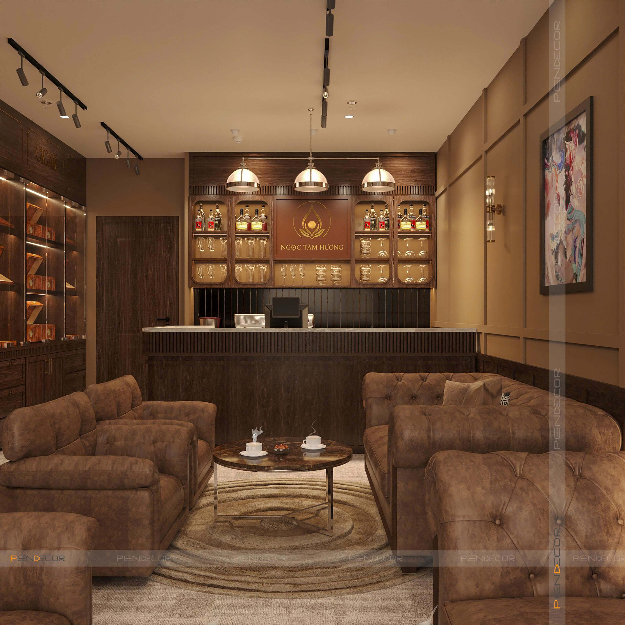 Thiết Kế Shop Trầm Hương Ngọc Tâm Hương