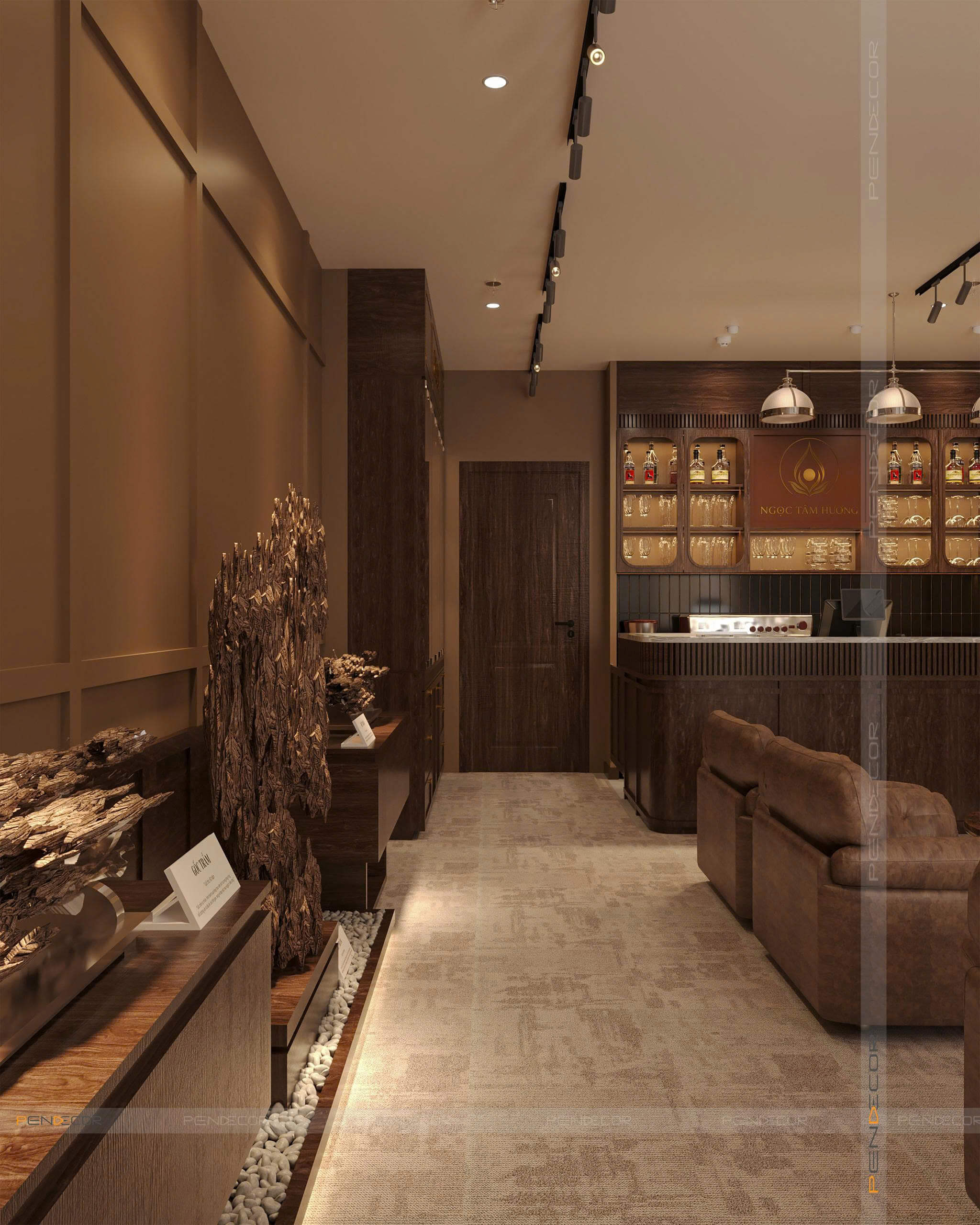 Thiết Kế Shop Trầm Hương Ngọc Tâm Hương