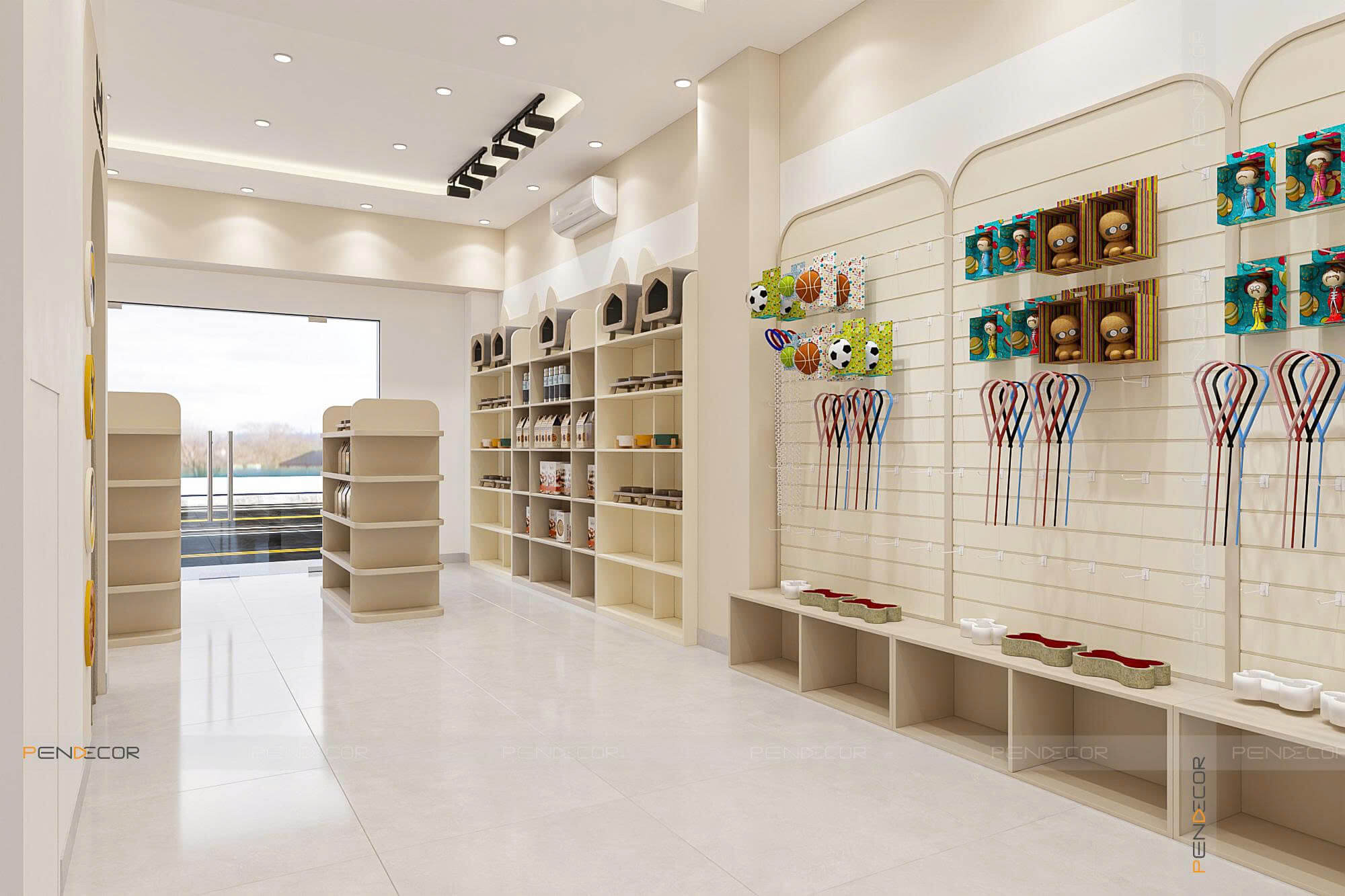 Thiết Kế Pet Shop Cưng's Home