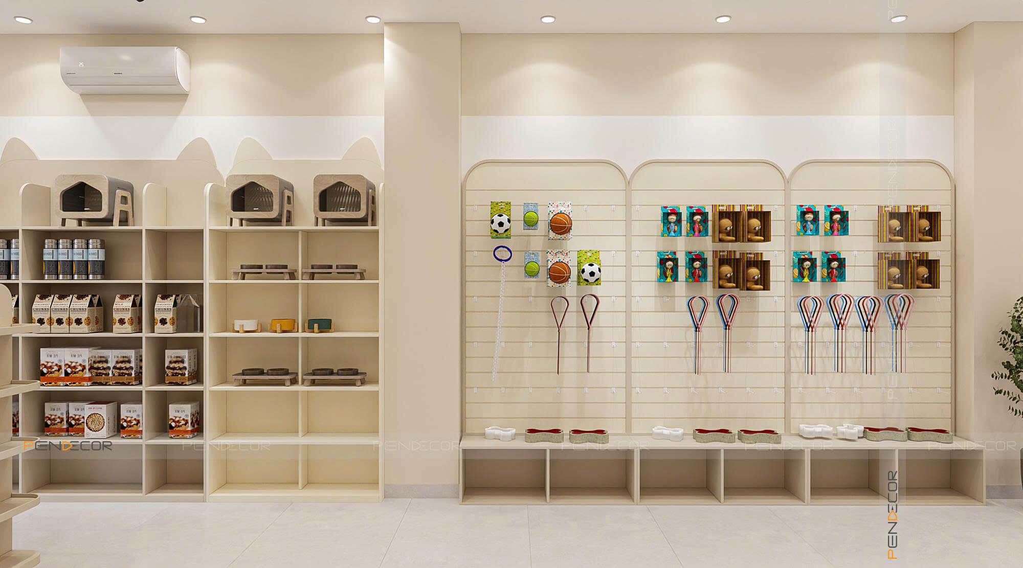 Thiết Kế Pet Shop Cưng's Home