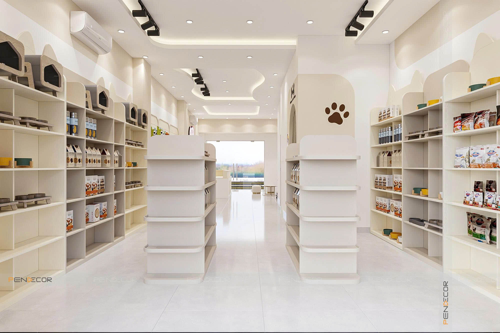 Thiết Kế Pet Shop Cưng's Home