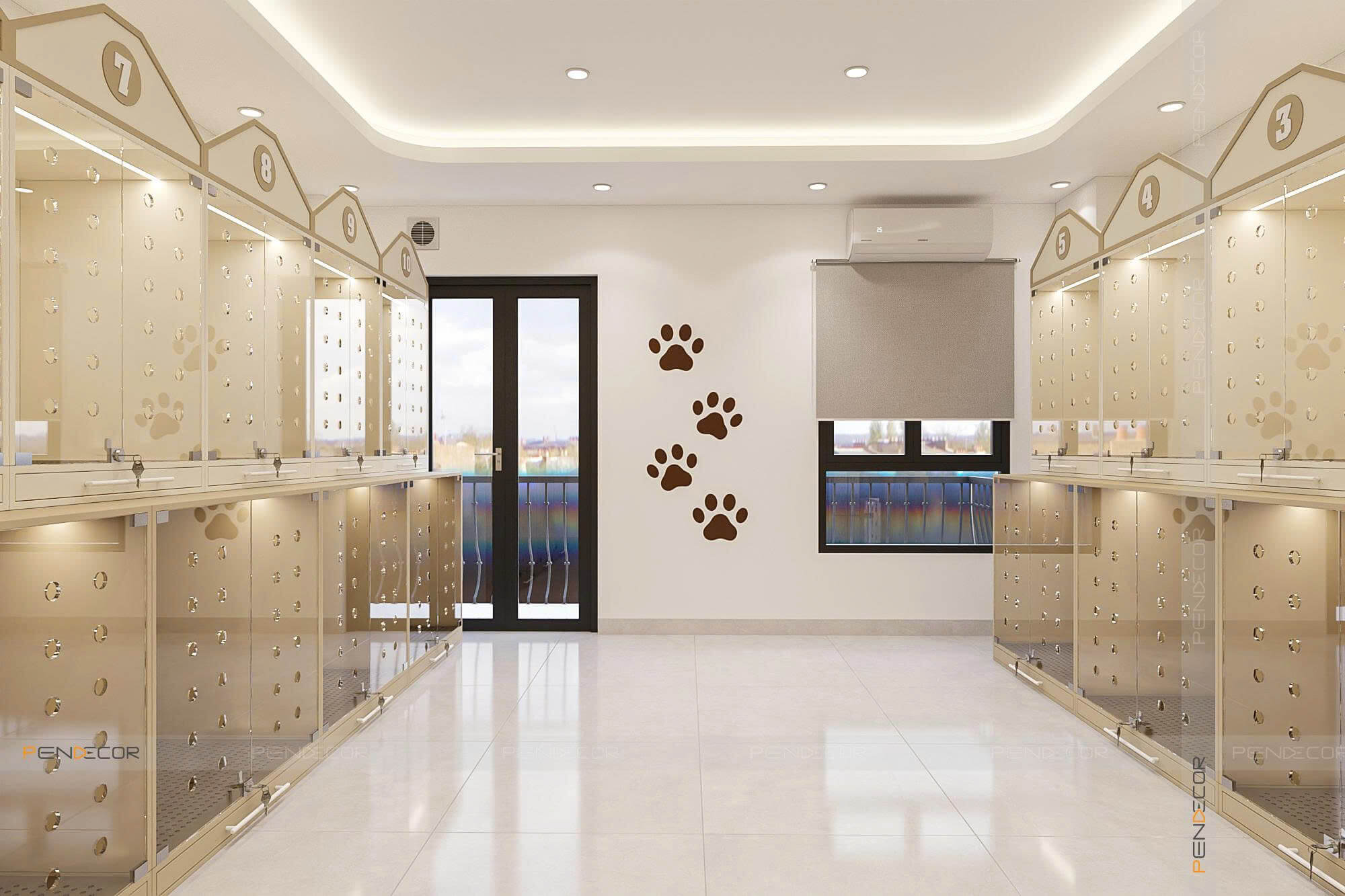 Thiết Kế Pet Shop Cưng's Home